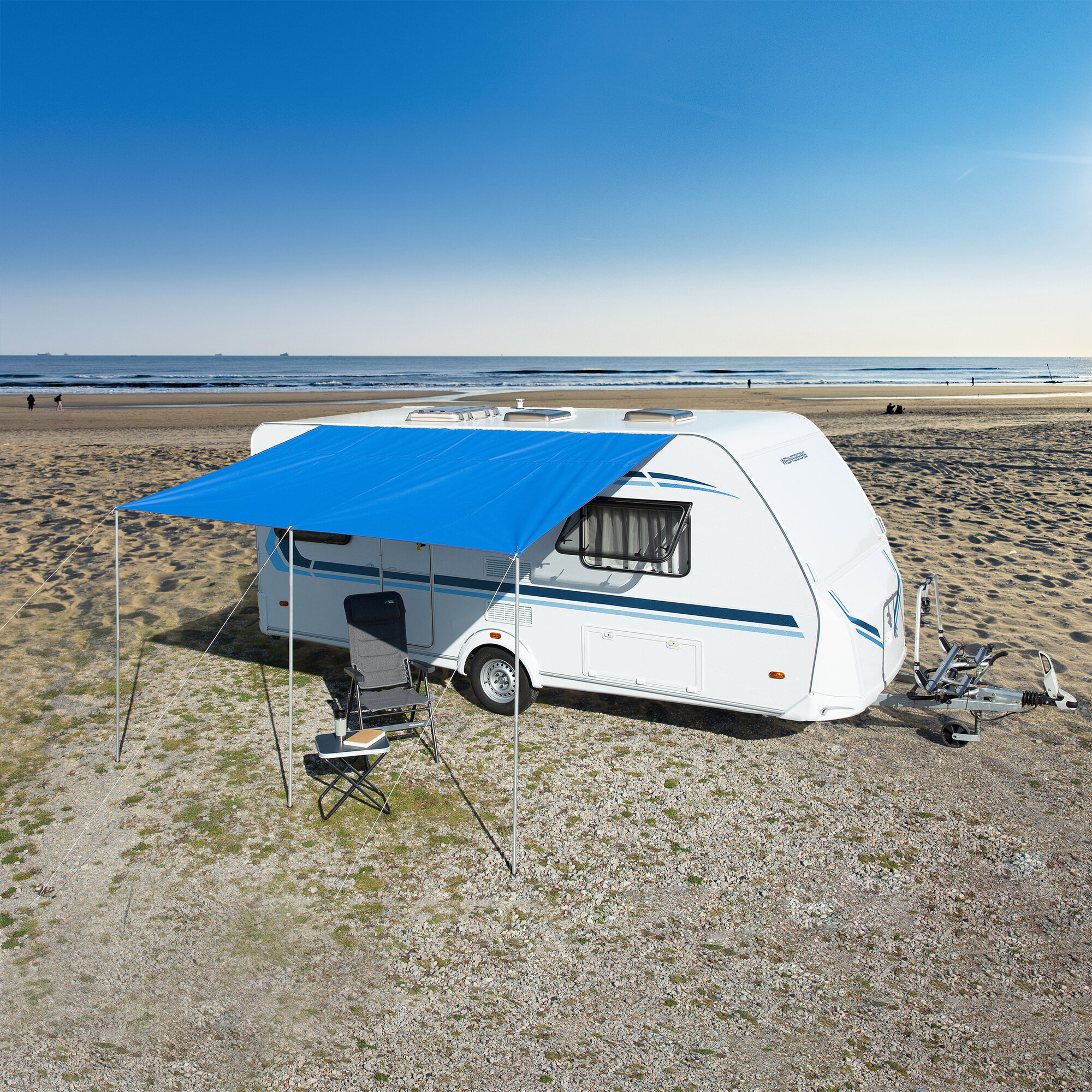 Sonnendach Playa blau, 300 cm