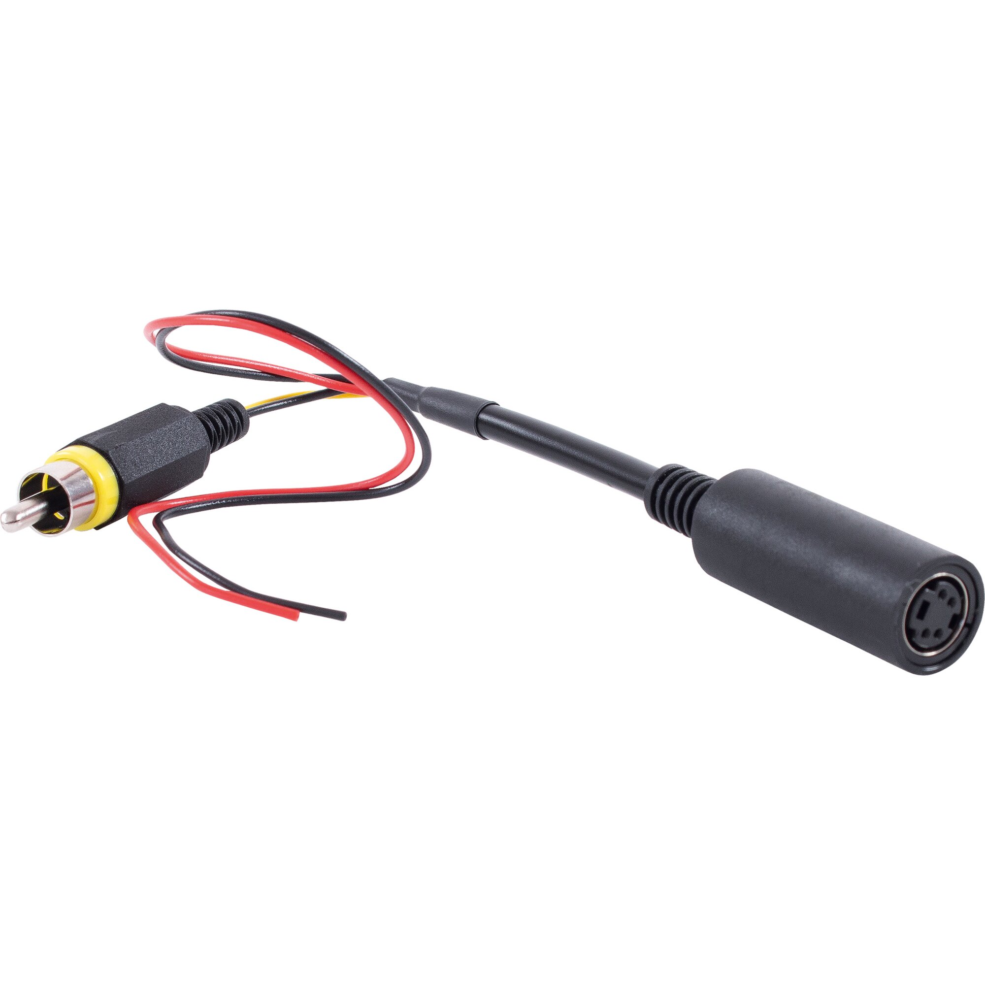 Adapter Monitor, 4-polige Kupplung auf Cinchstecker