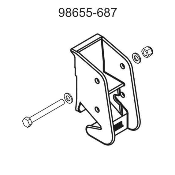 Rafterhalter im Markisengehäuse für F45i/L, F1/L, F45T