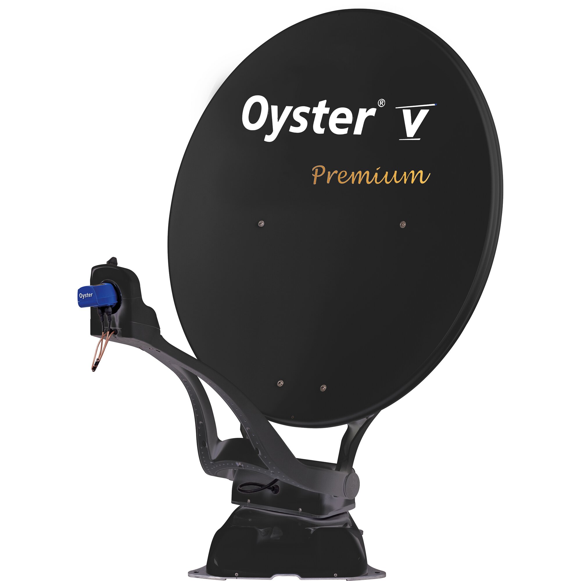 Sat-Anlage Oyster® V Premium, anthrazit, Single