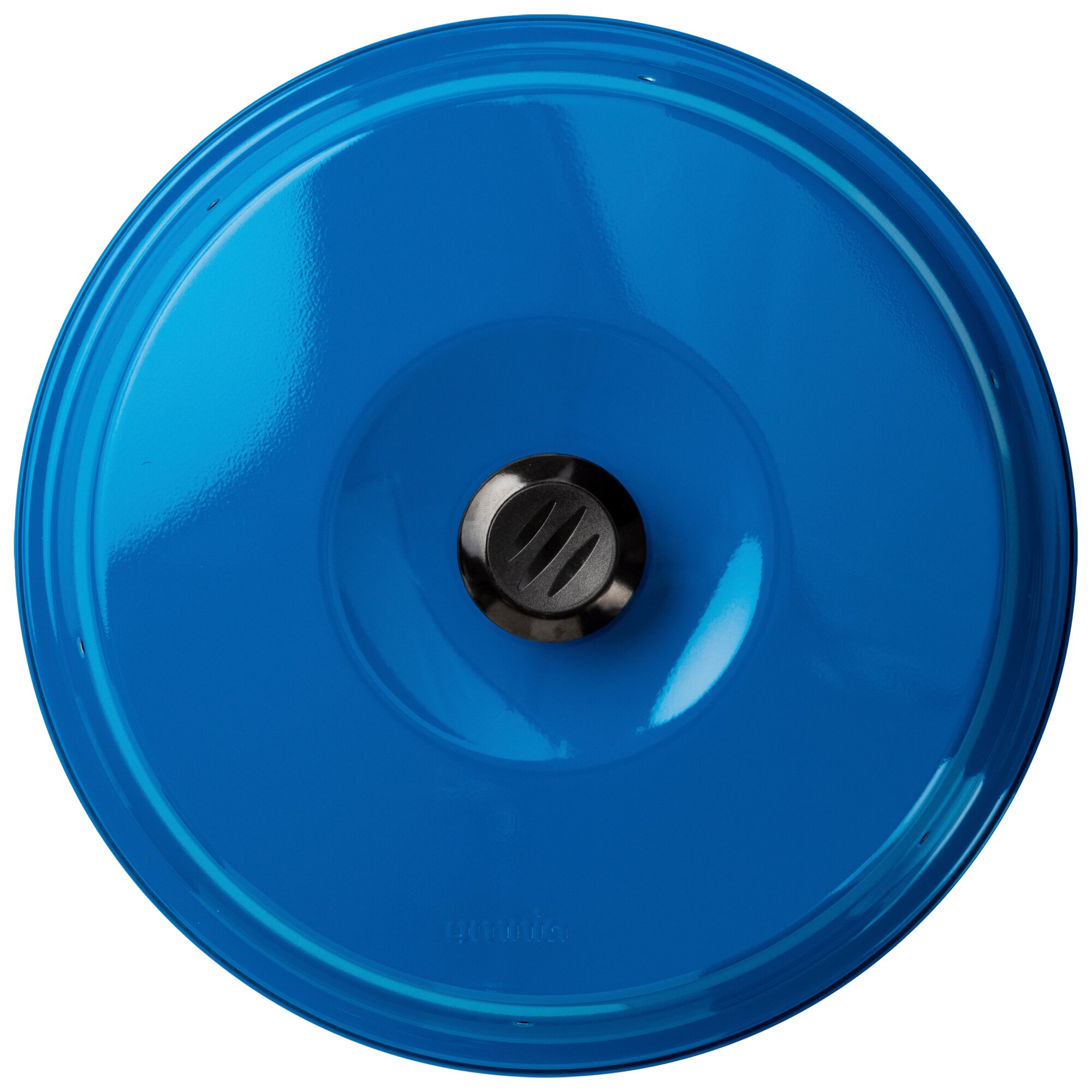 Deckel, blau