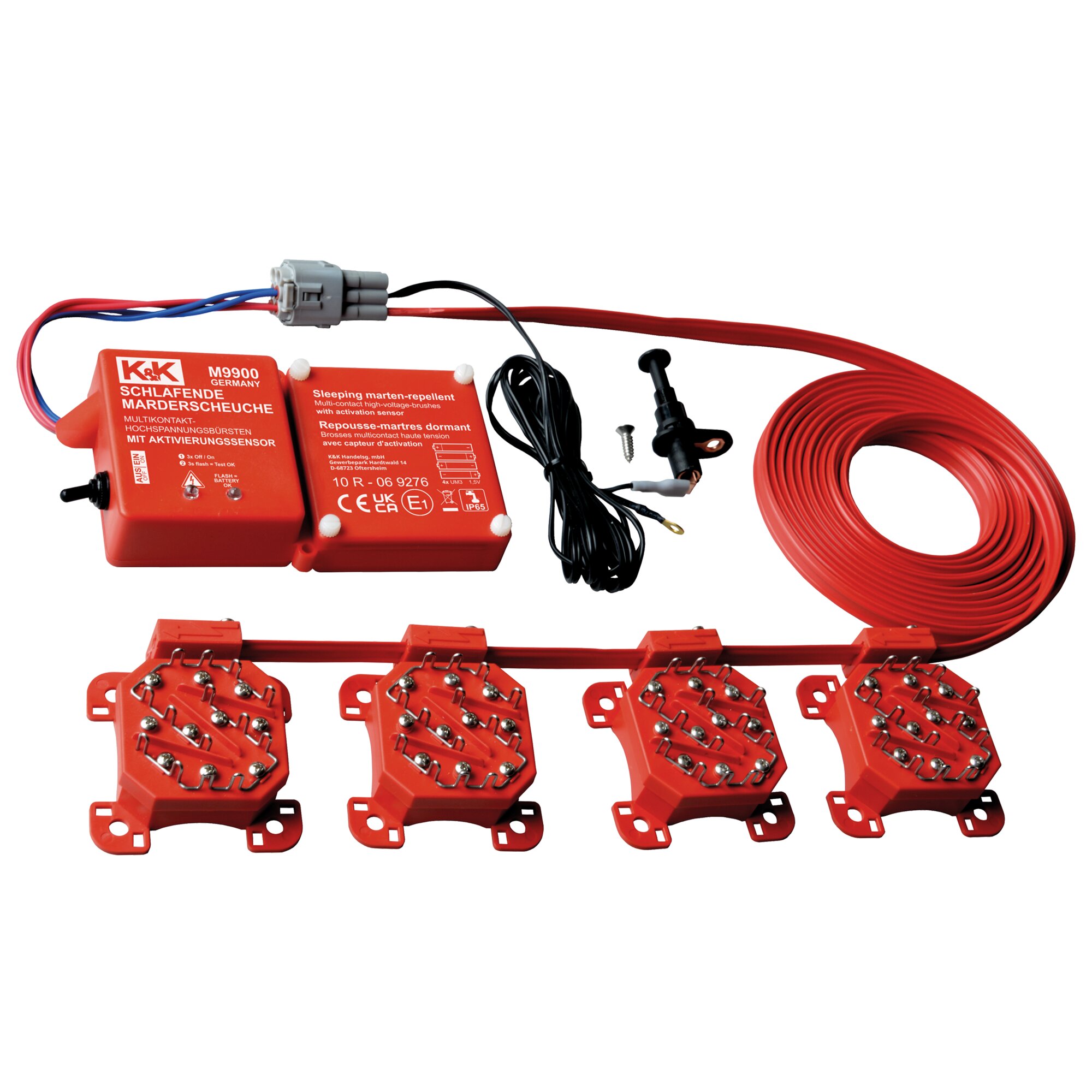 Marderabwehr M9900 Energiesparendes Hochspannungsgerät