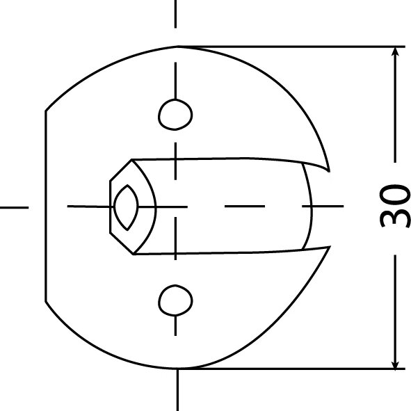 Möbelverbinder PVC