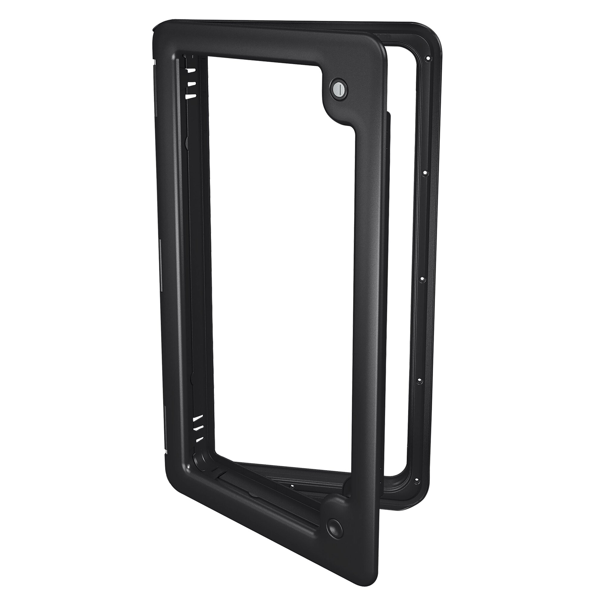 Serviceklappe Modell 4, schwarz