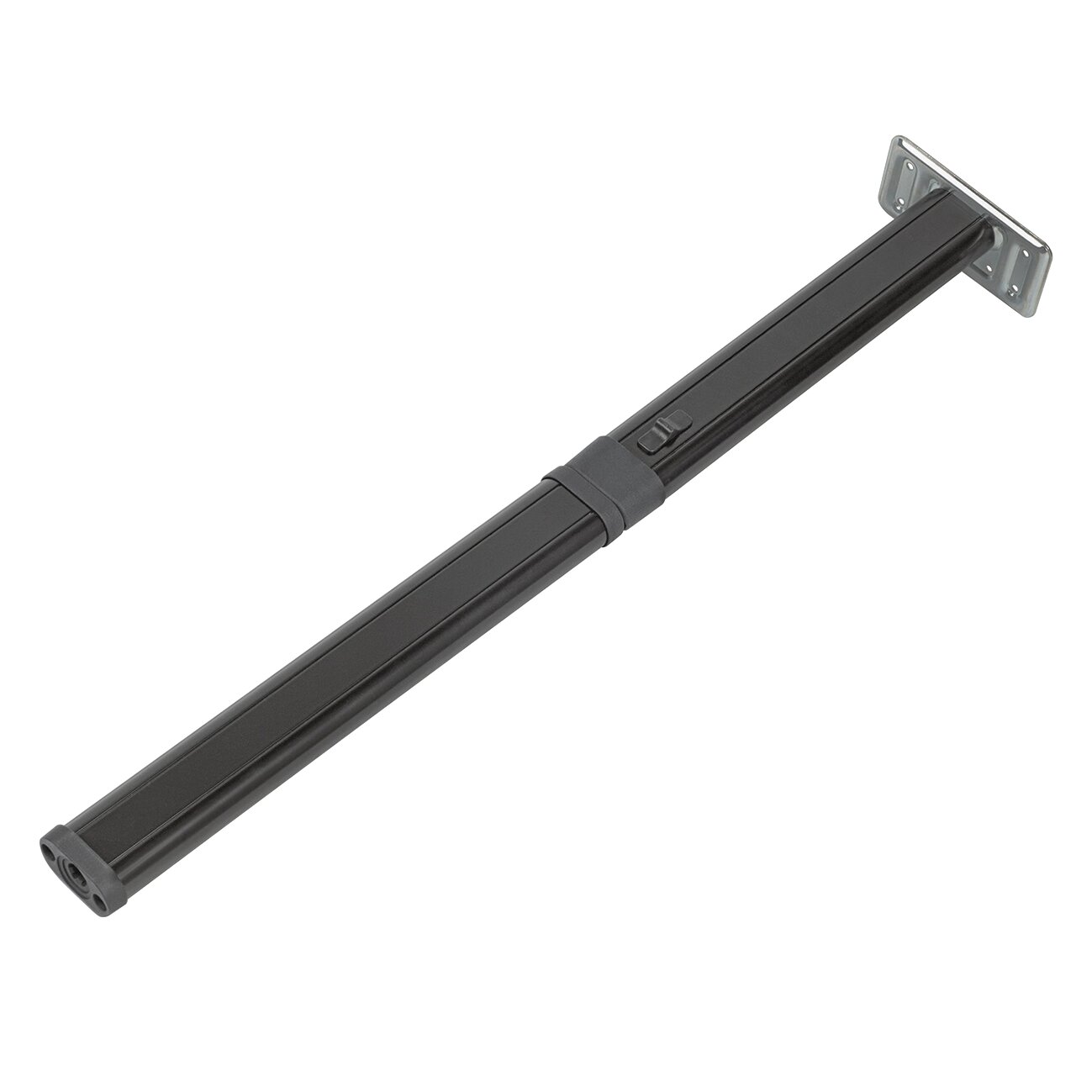 Gelenkstützfuß, schwarz