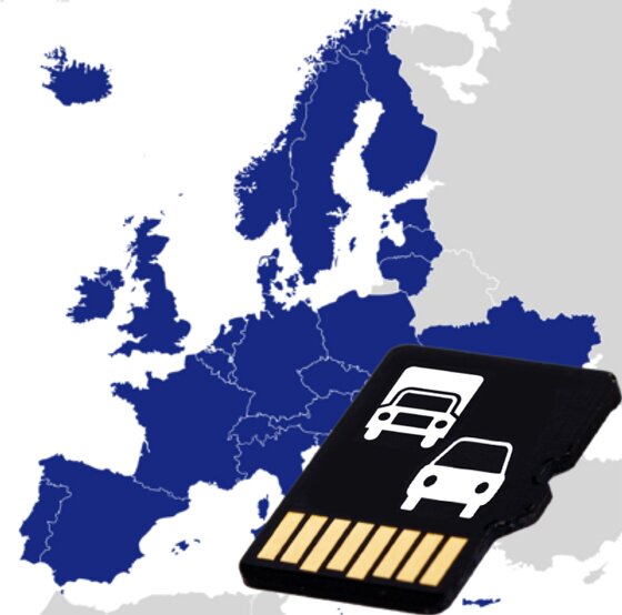 SD-Karte für Moniceiver Blaupunkt Cape Town 948 DAB und Navigationssystem Hamburg 948 DAB