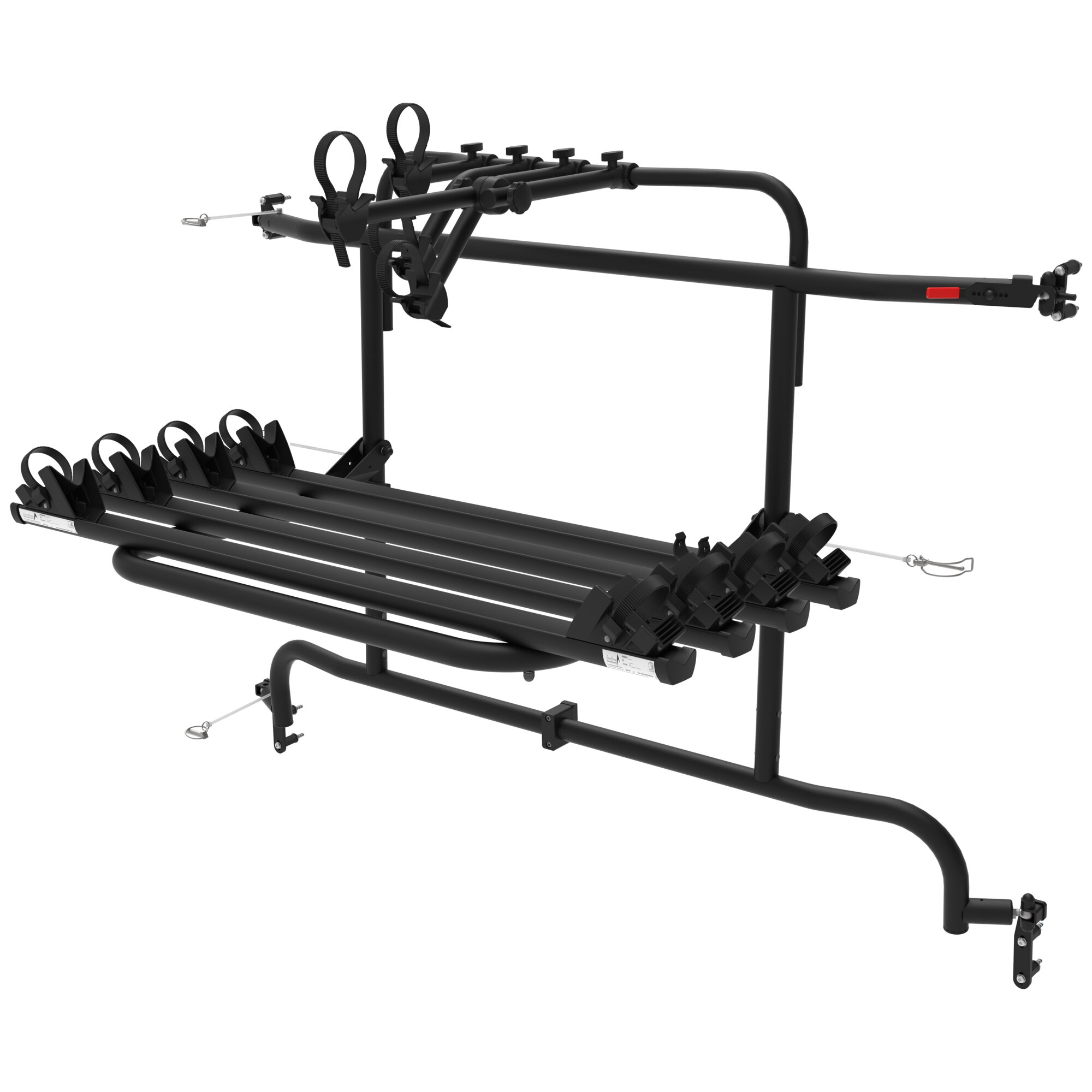 Scharnier-Fahrradträger für Opel Movano B und Renault Master III, 4