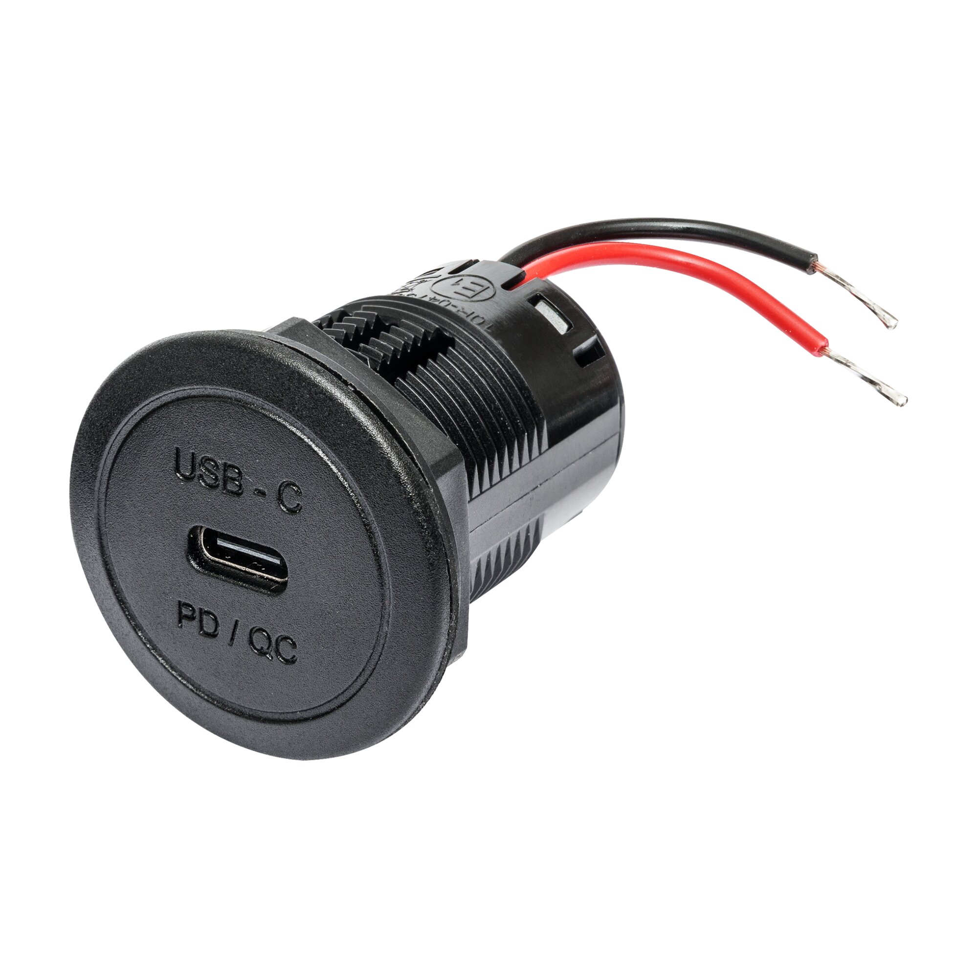 Power-Einbausteckdose USB-C, 60 W, ohne Montageplatte