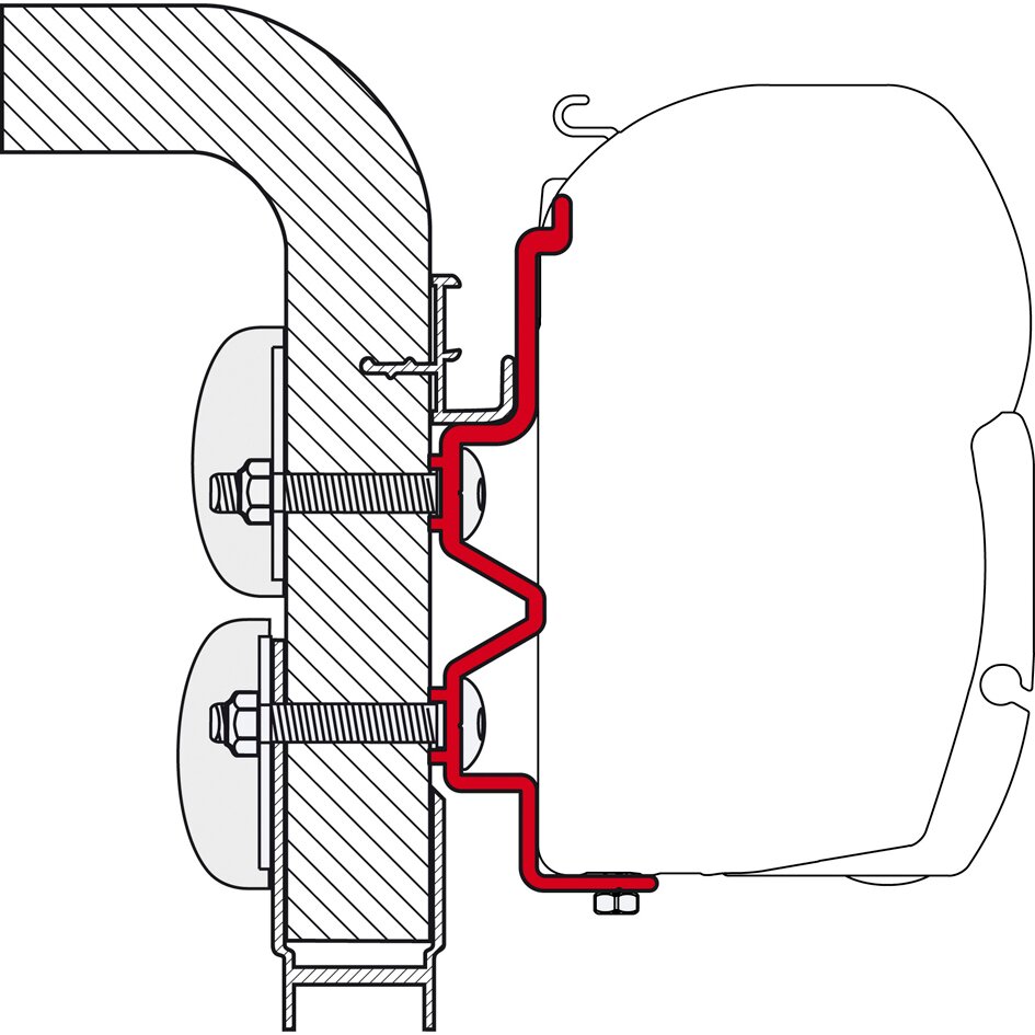 Markisenadapter Hymer Camp 300