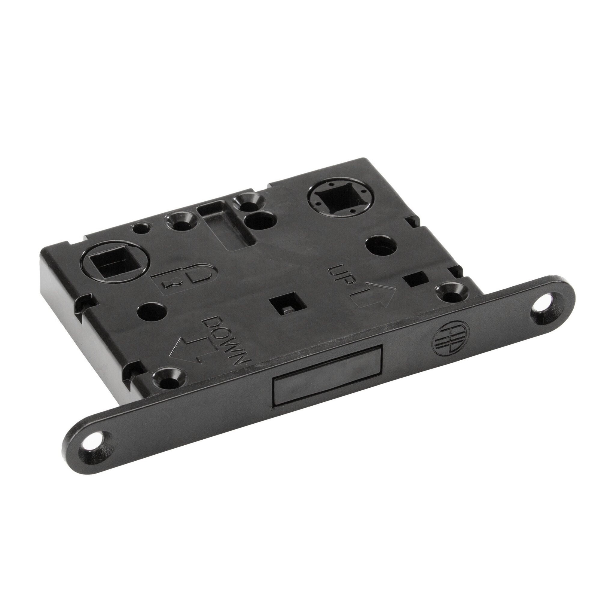 Fallenschloss M-Lock, schwarz, 8 x 8 mm