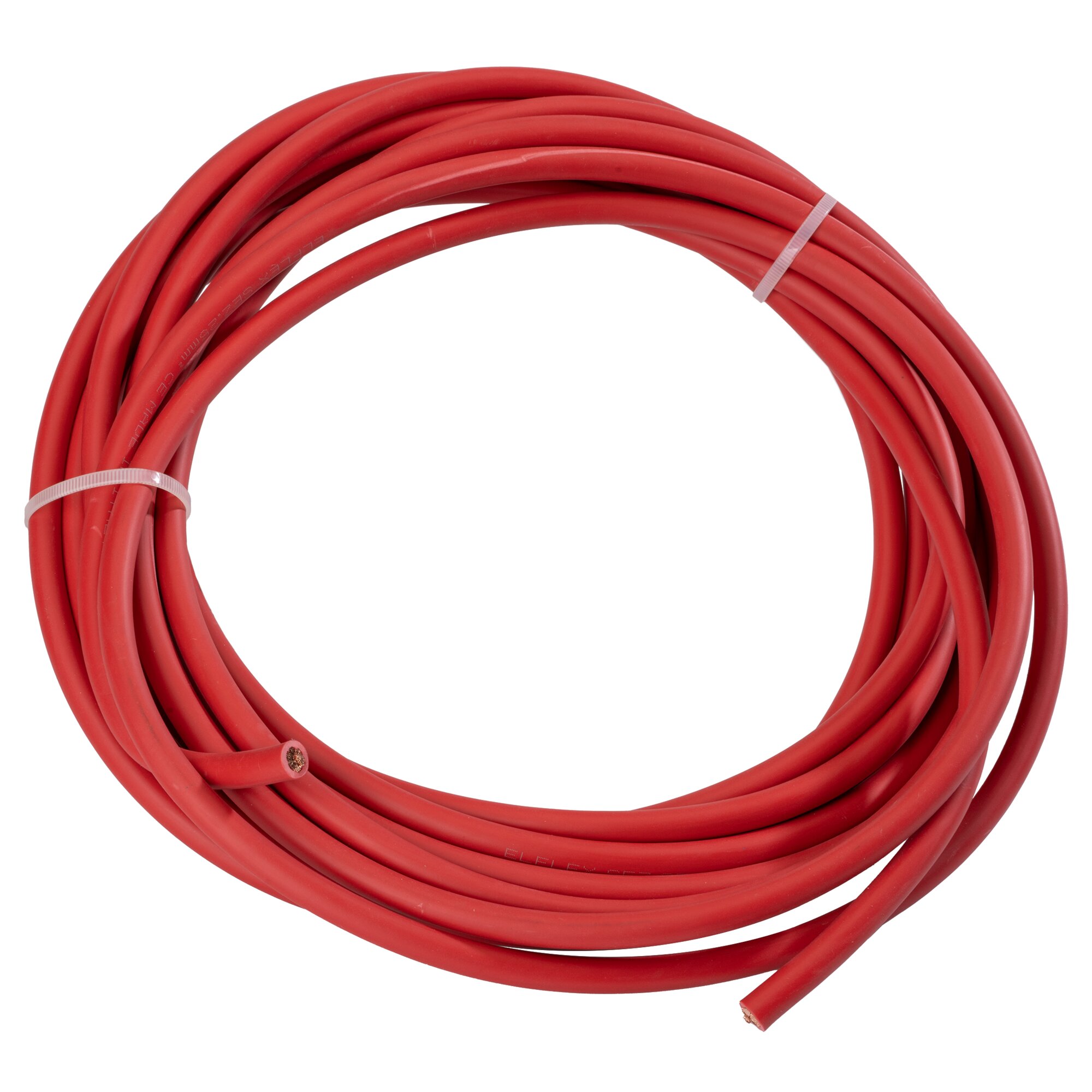 Kabel 25 mm², rot