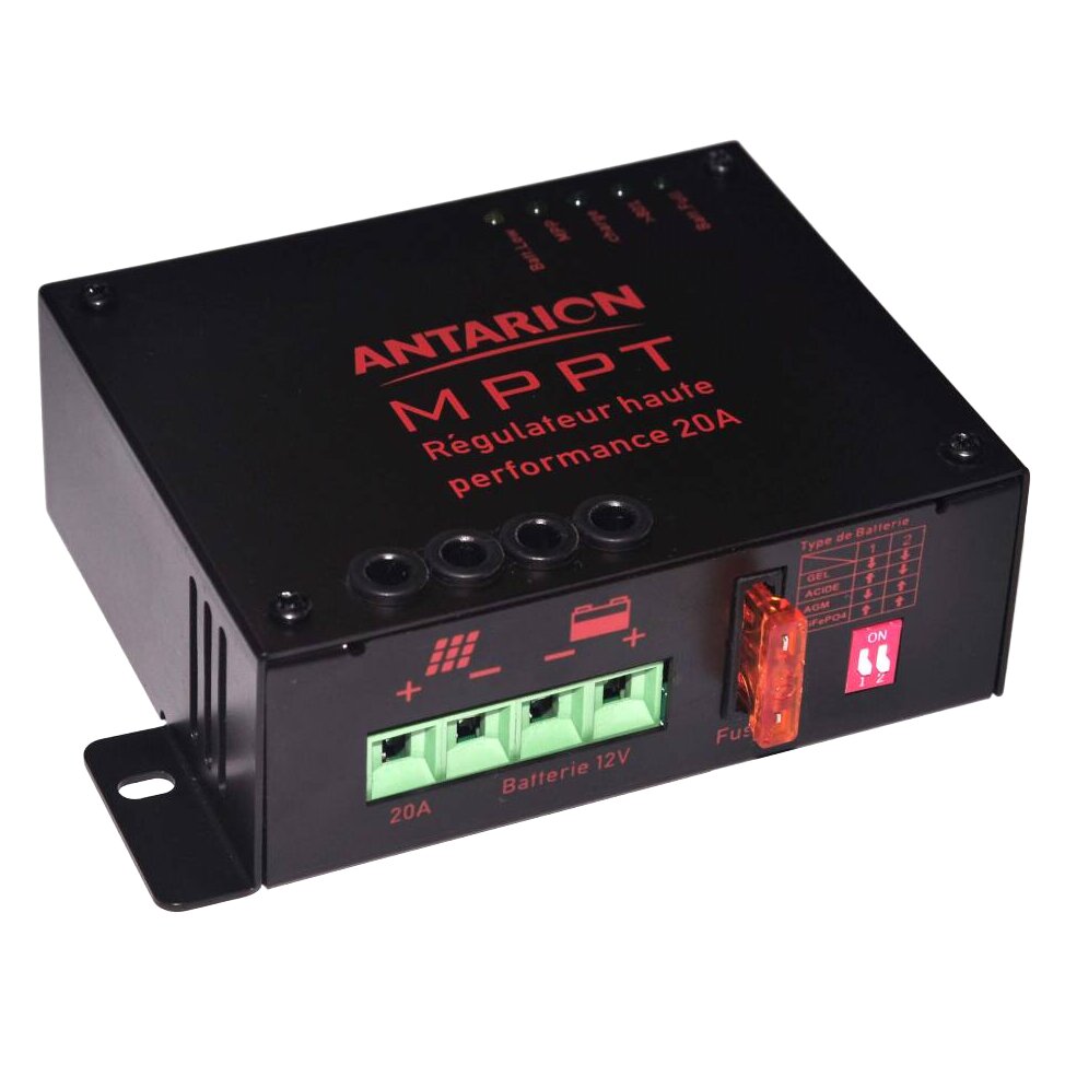 MPPT Solarregler 20 A bis 290 W