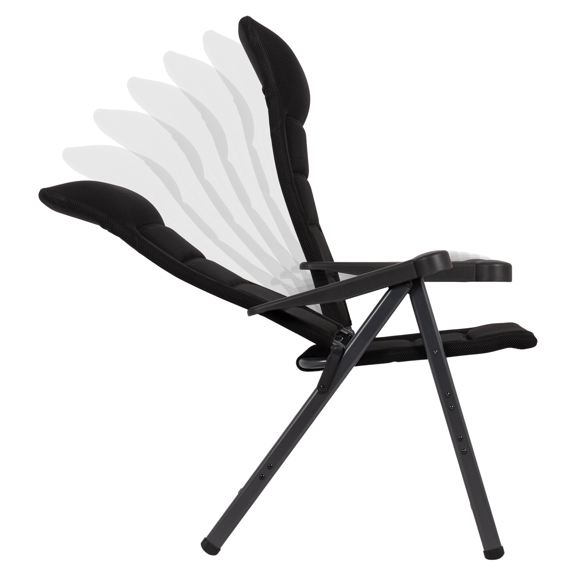 Campingstuhl AP/238 Air-Deluxe, schwarz