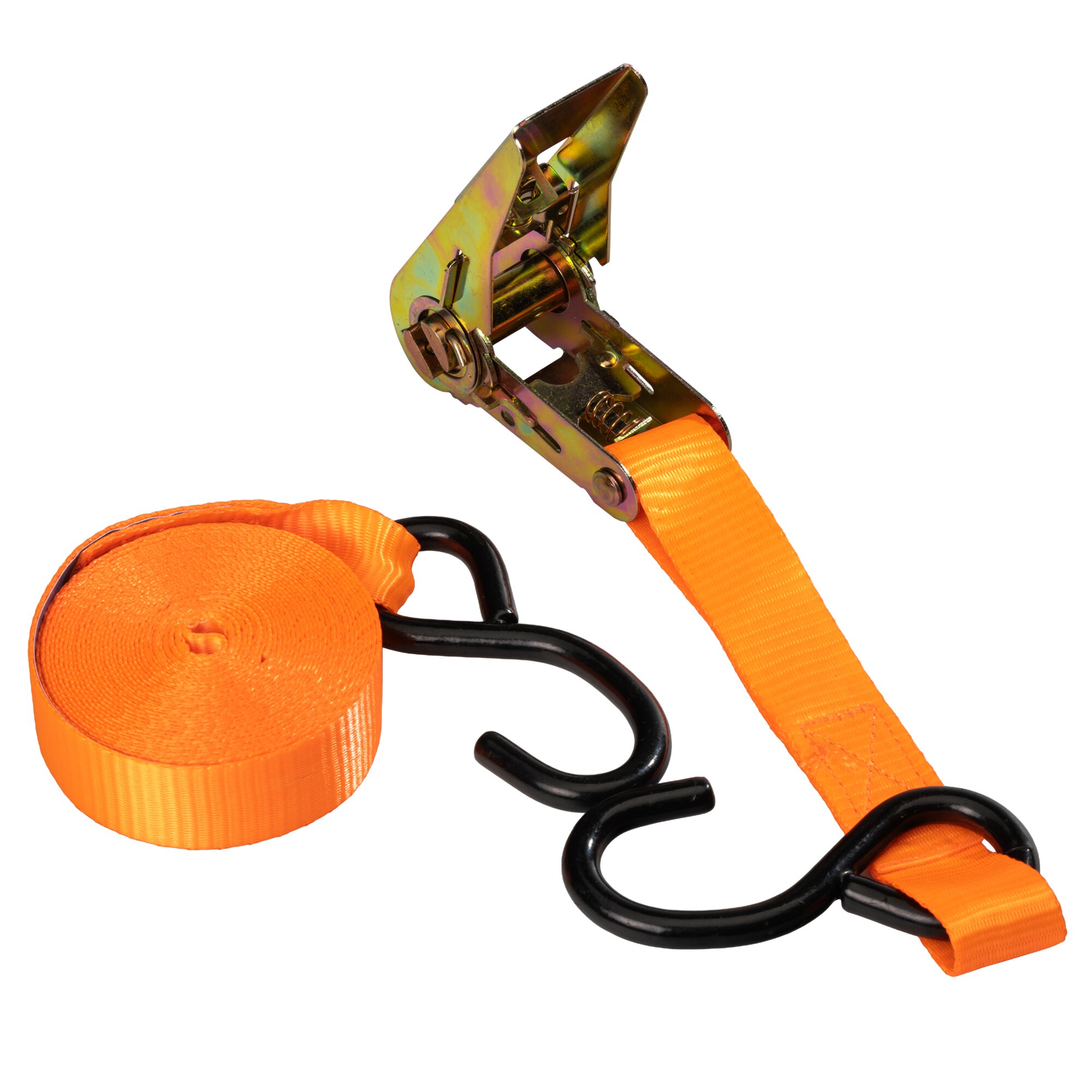 Spanngurt/Zurrgurt mit Ratsche und Haken, 5 m