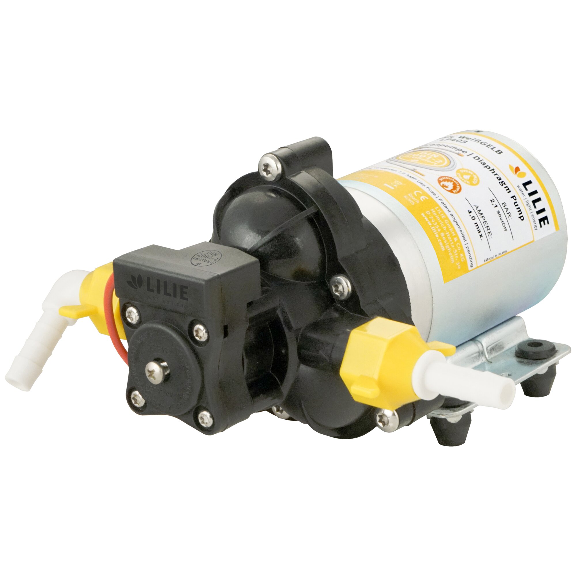 Membranpumpe CLASSICSERIE™ Trinkwassersystem WeißGELB®, 1,9 bar | 9 l/min