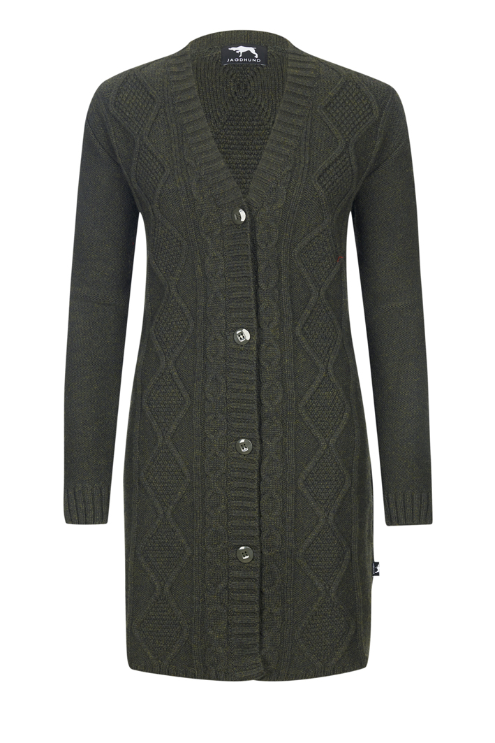 Jagdhund Damen Strickmantel "Krumau" Jagdhund Damen Strickmantel "Krumau"