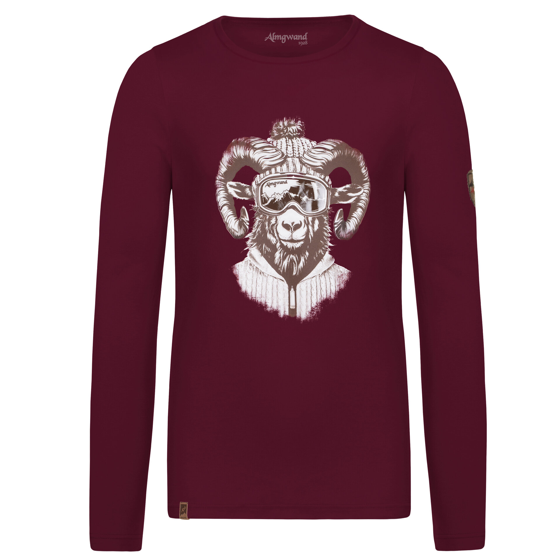 Almgwand Adamalm Langarmshirt für Herren