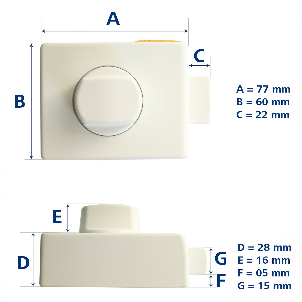 HEOSafe® Zusatzschloss Universal, 1