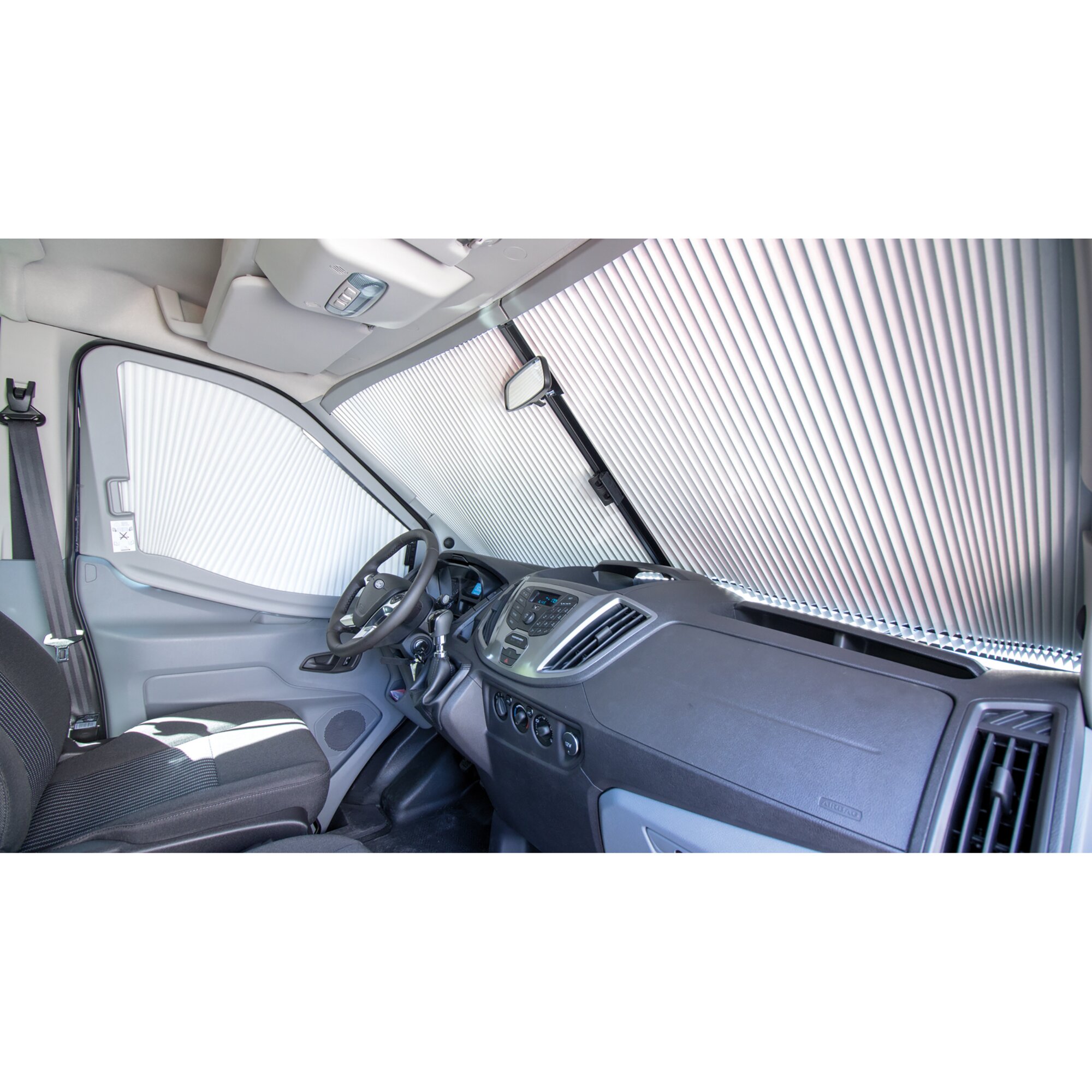 REMIfront IV für Ford Transit, Frontteil für Fahrzeuge mit Sensorpaket und mit Ablage