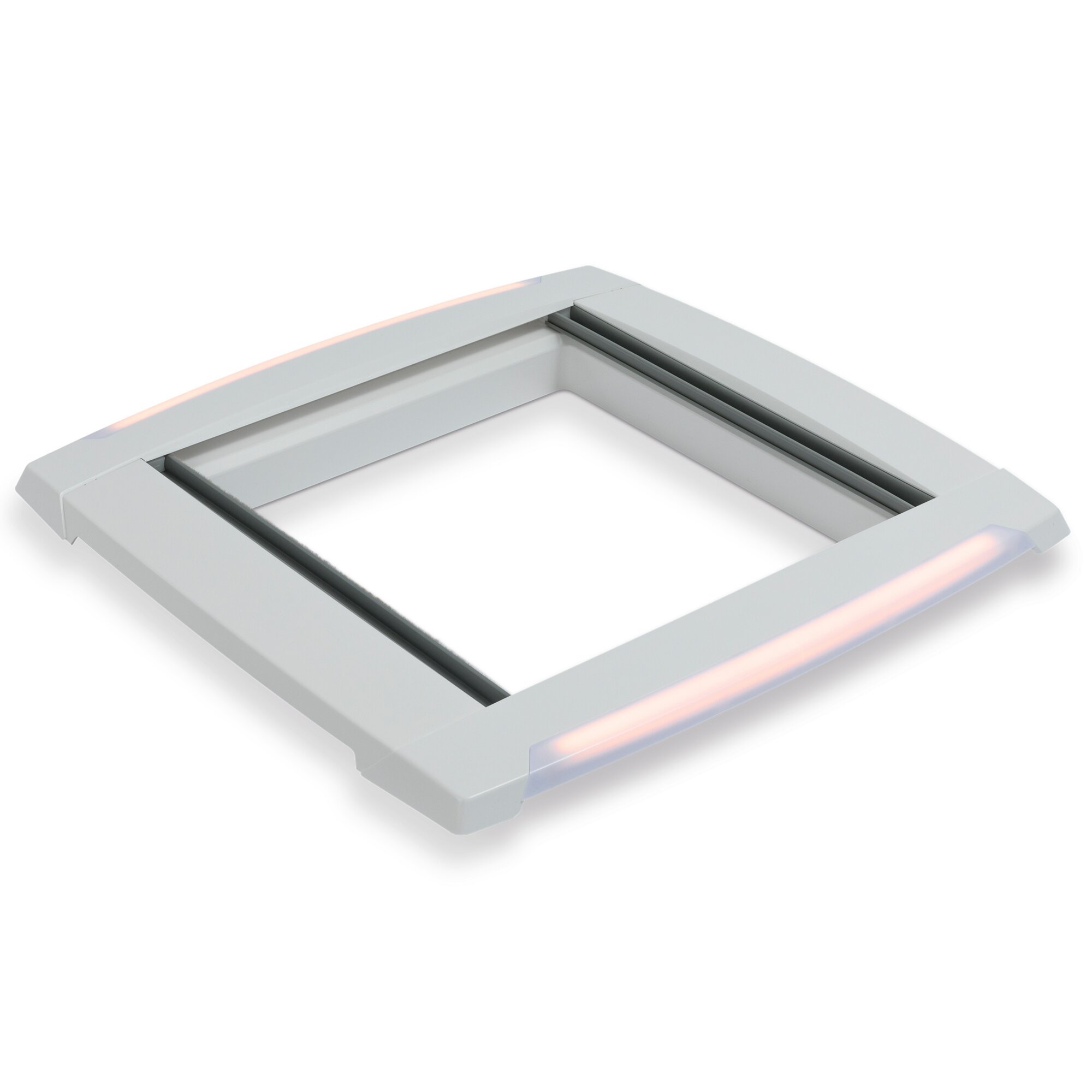 Innenrahmen MPK Dachhauben LED 400 x 400 mm, signalweiß