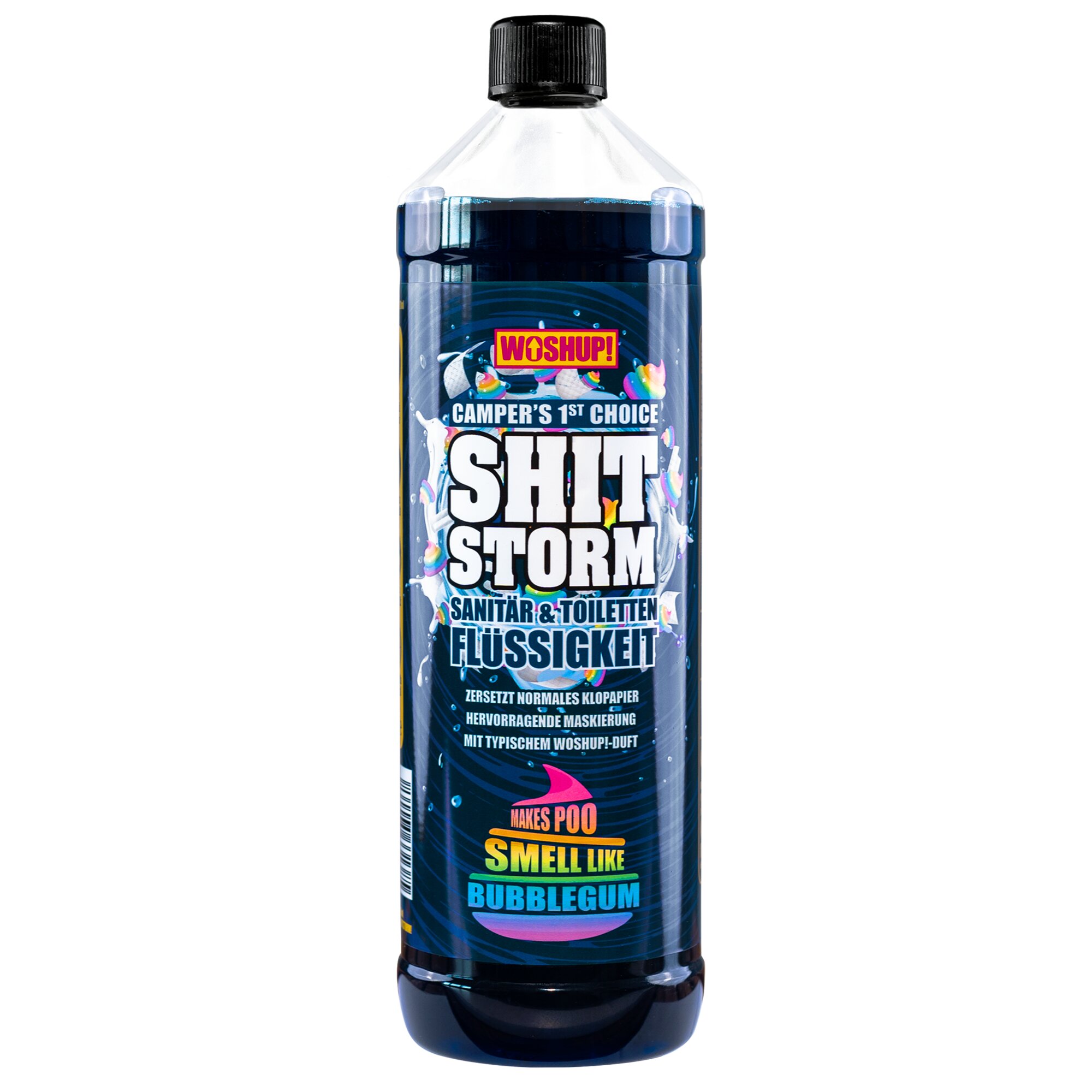 Toilettenzusatz Shitstorm Bubblegum, 1 l