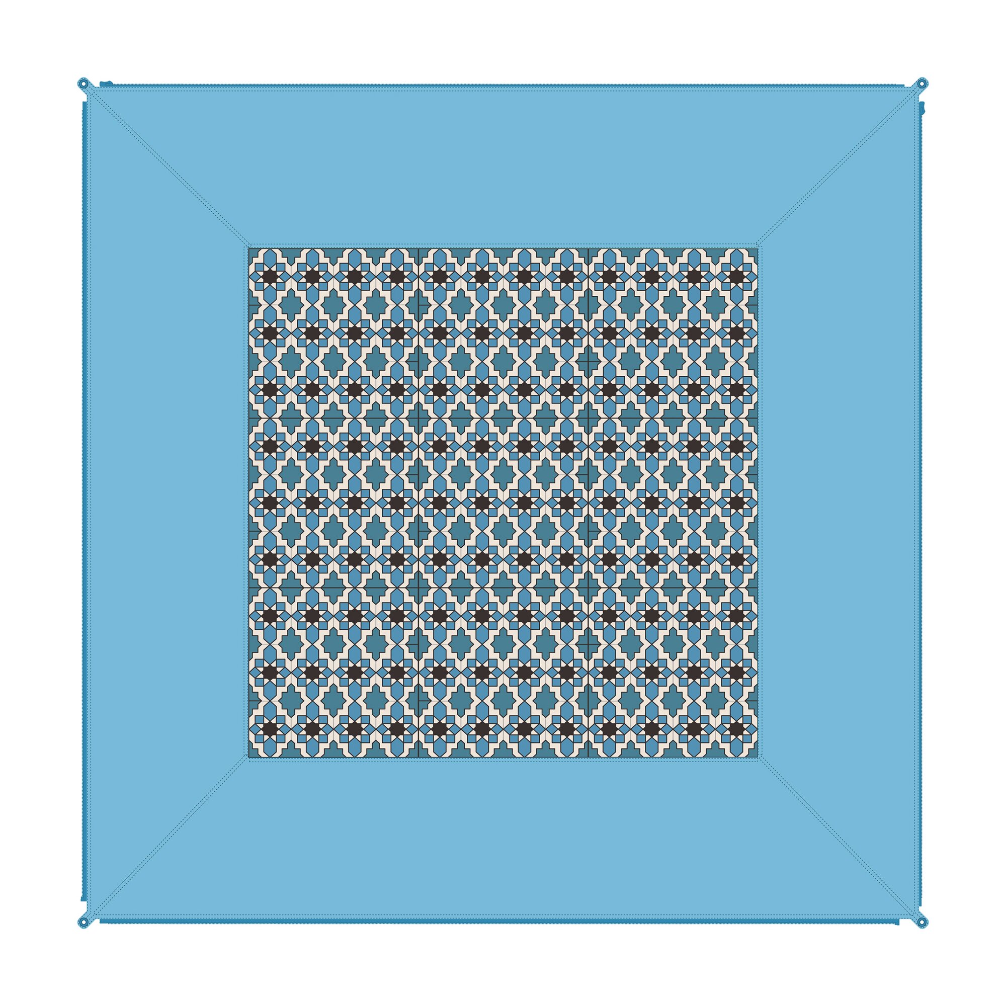 Teppich „Zip Carpet“, blau