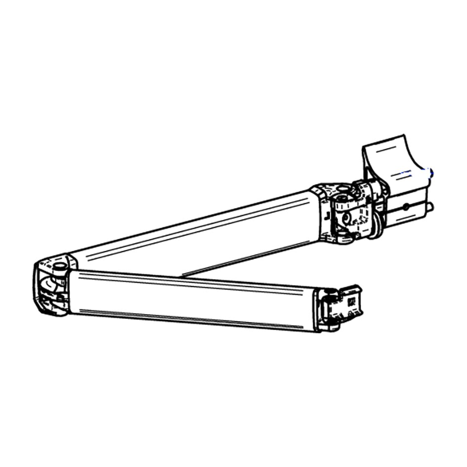Gelenkarm 2 m rechts TO 5003 2,6 m