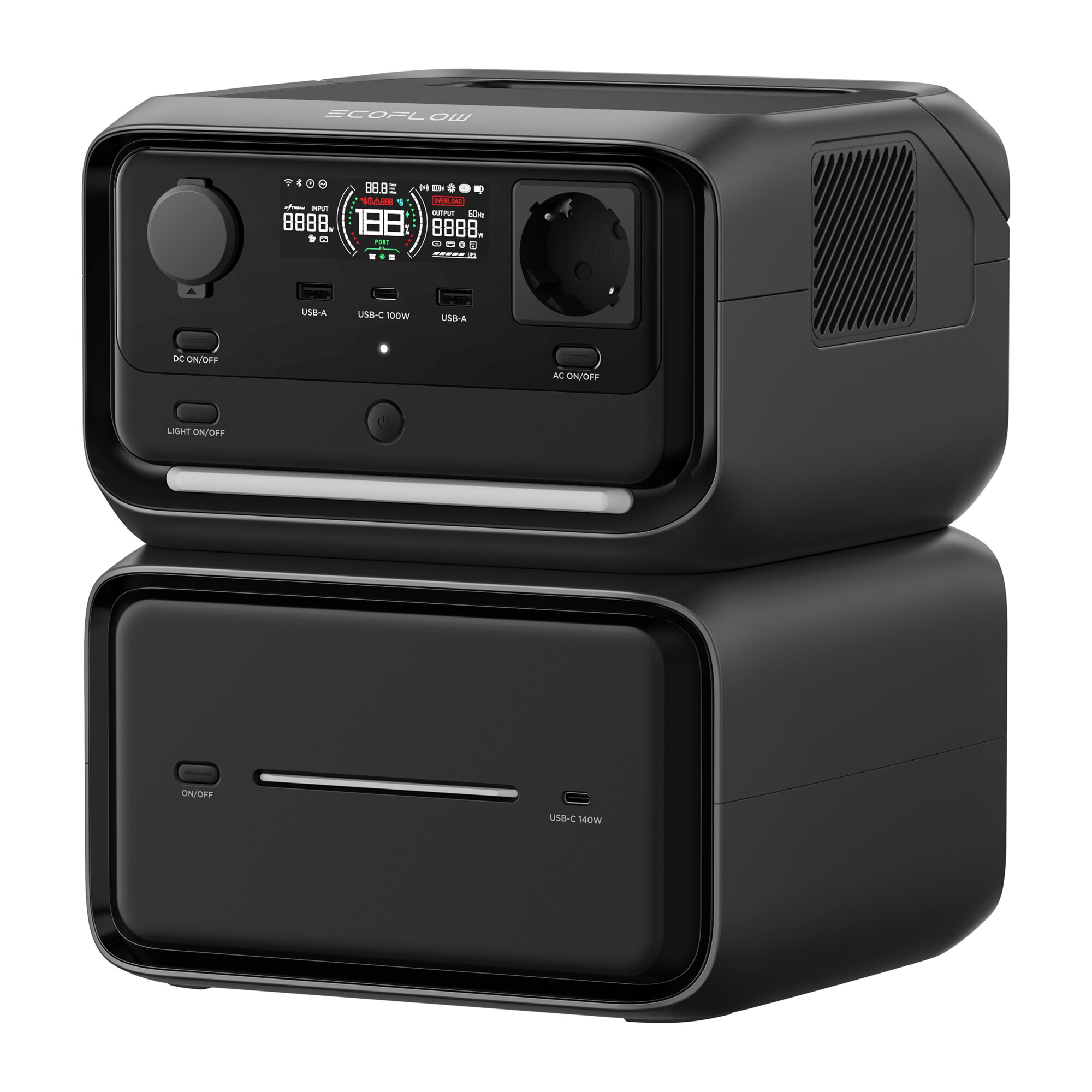 Powerstation RIVER 3 Max Plus mit Zusatzakku