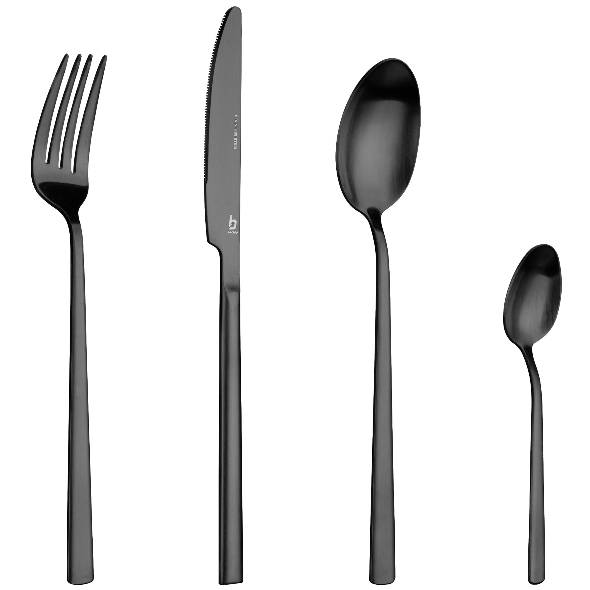 Besteckset Fairbanks, schwarz