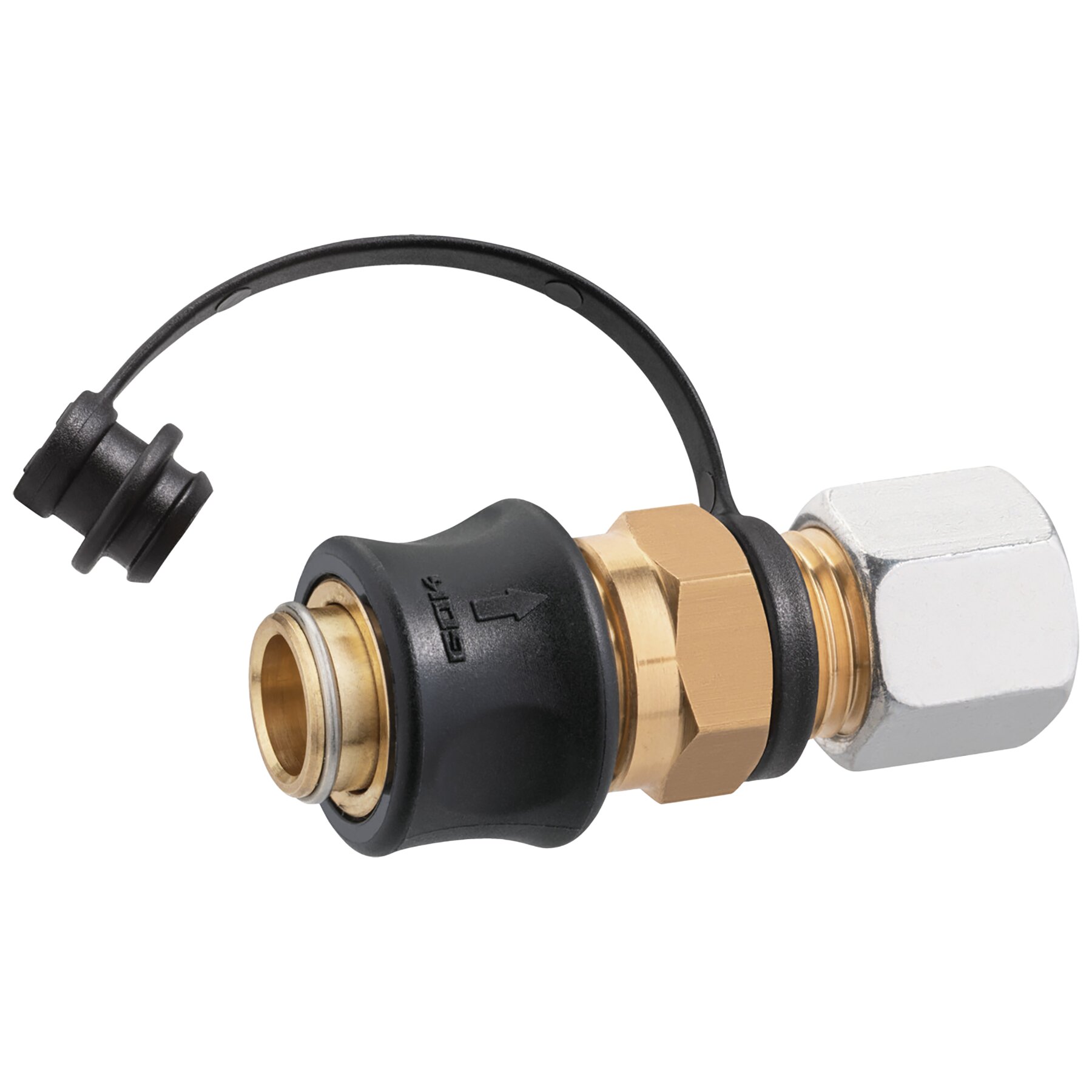 Steckkupplung SKU-QR PS 5 bar RVS 8 x SKU