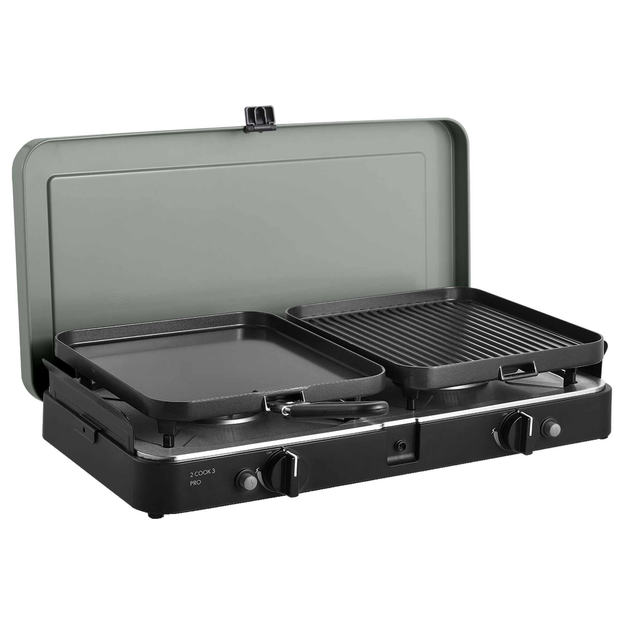 Gaskocher 2 Cook 3 Pro Deluxe, 50 mbar