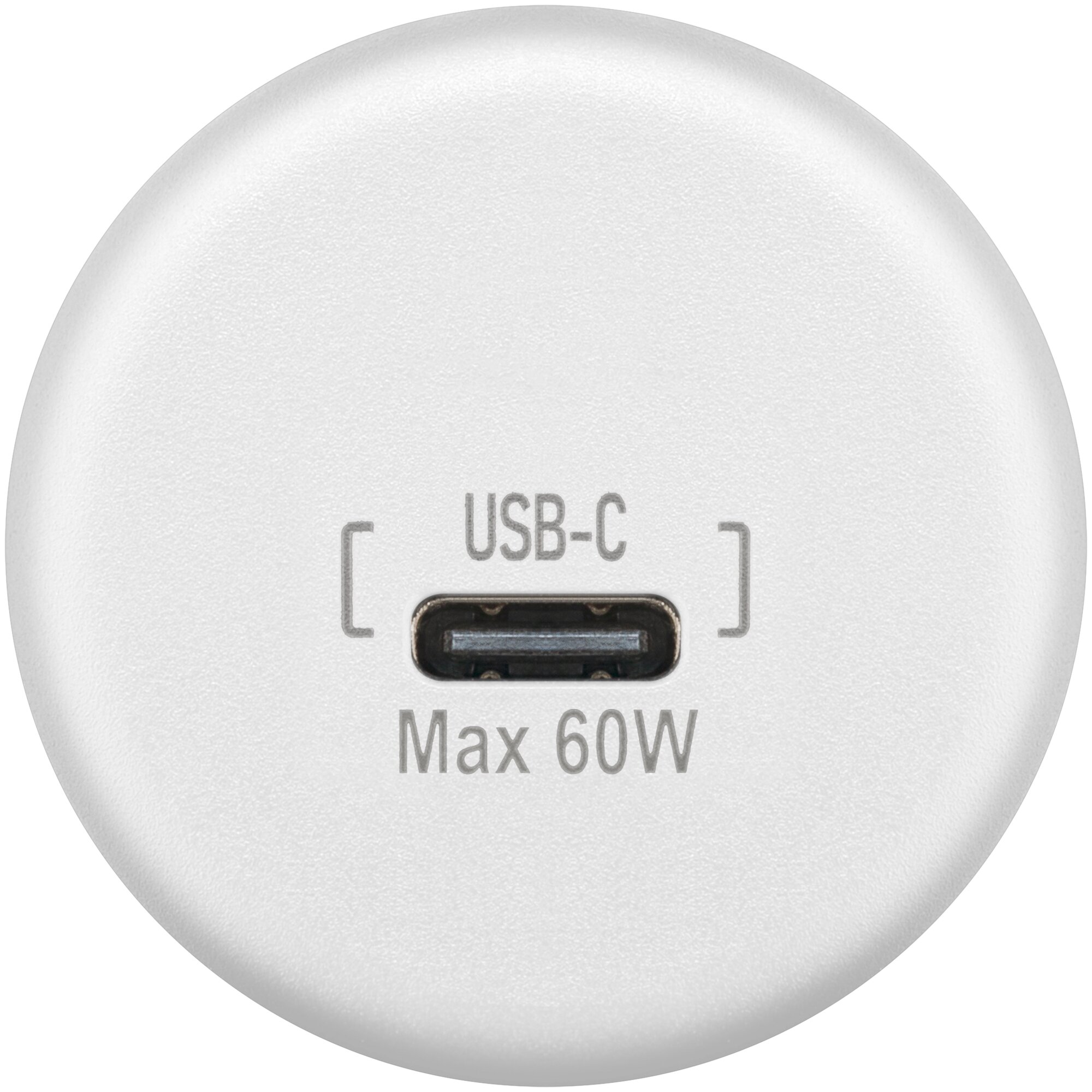 Einbauladegerät USB-C 60 W, weiß