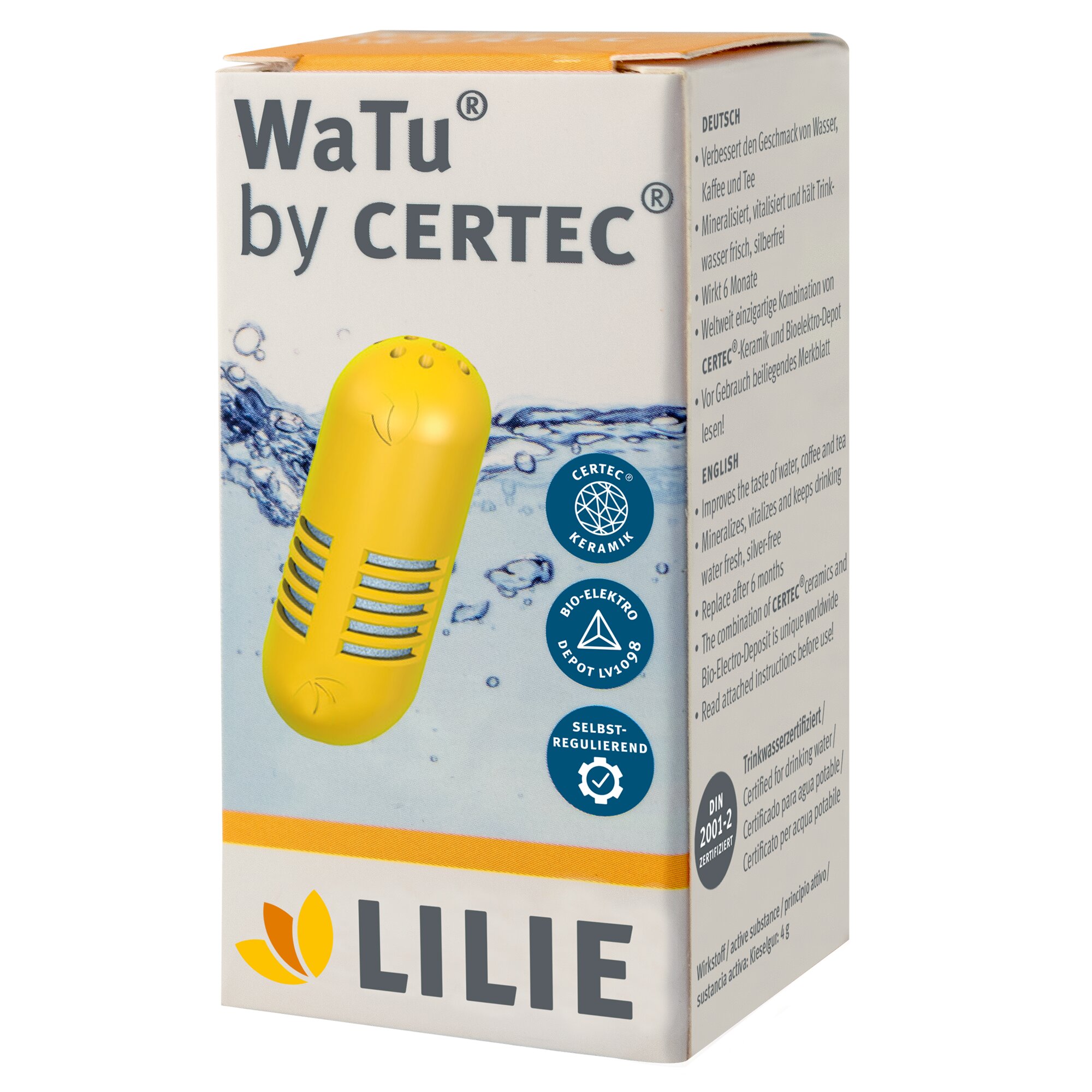 Trinkwasserfilter WaTu® für 3 Liter