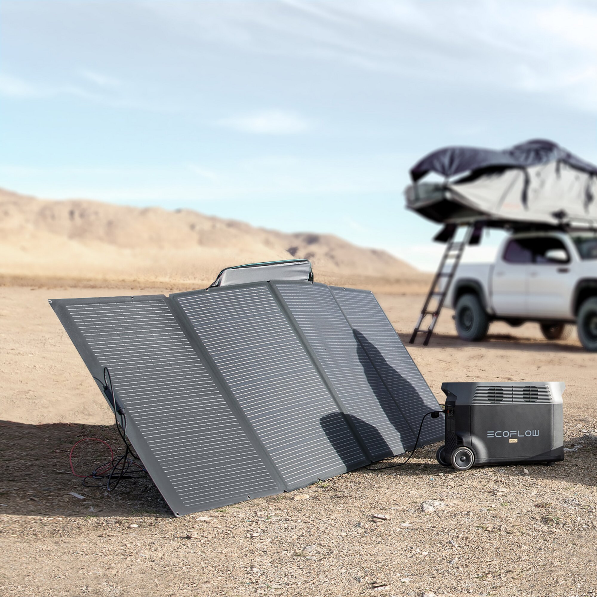 Faltbares Solarmodul, 400 Wp