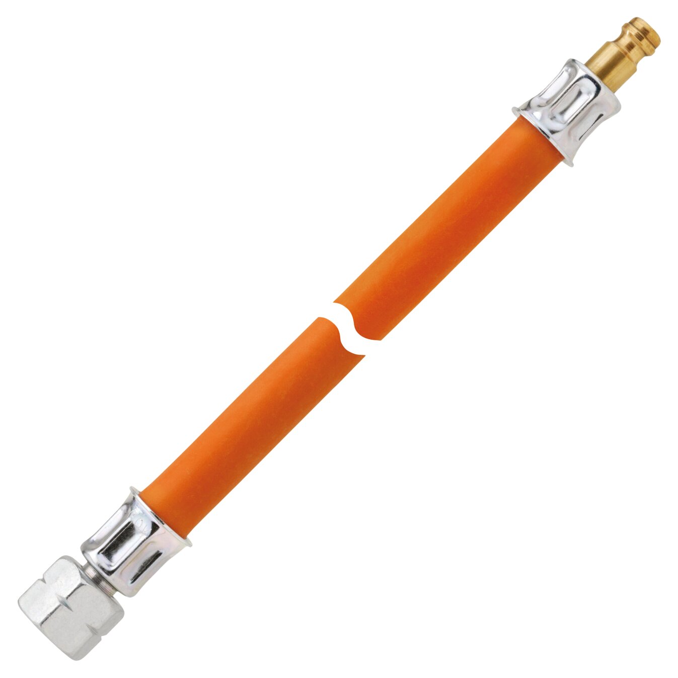 Gas-Hochdruckschlauchleitung 10 bar G 1/4 LH-ÜM x STN x 1000