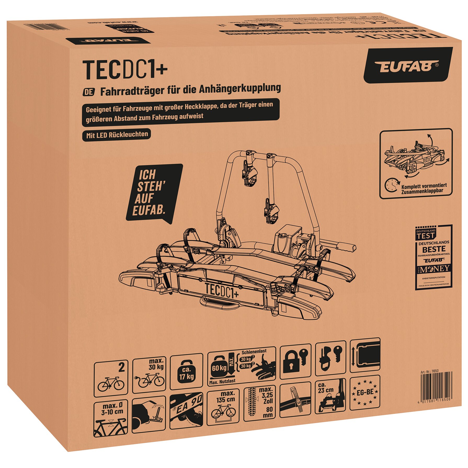 Kupplungsträger TECDC1+