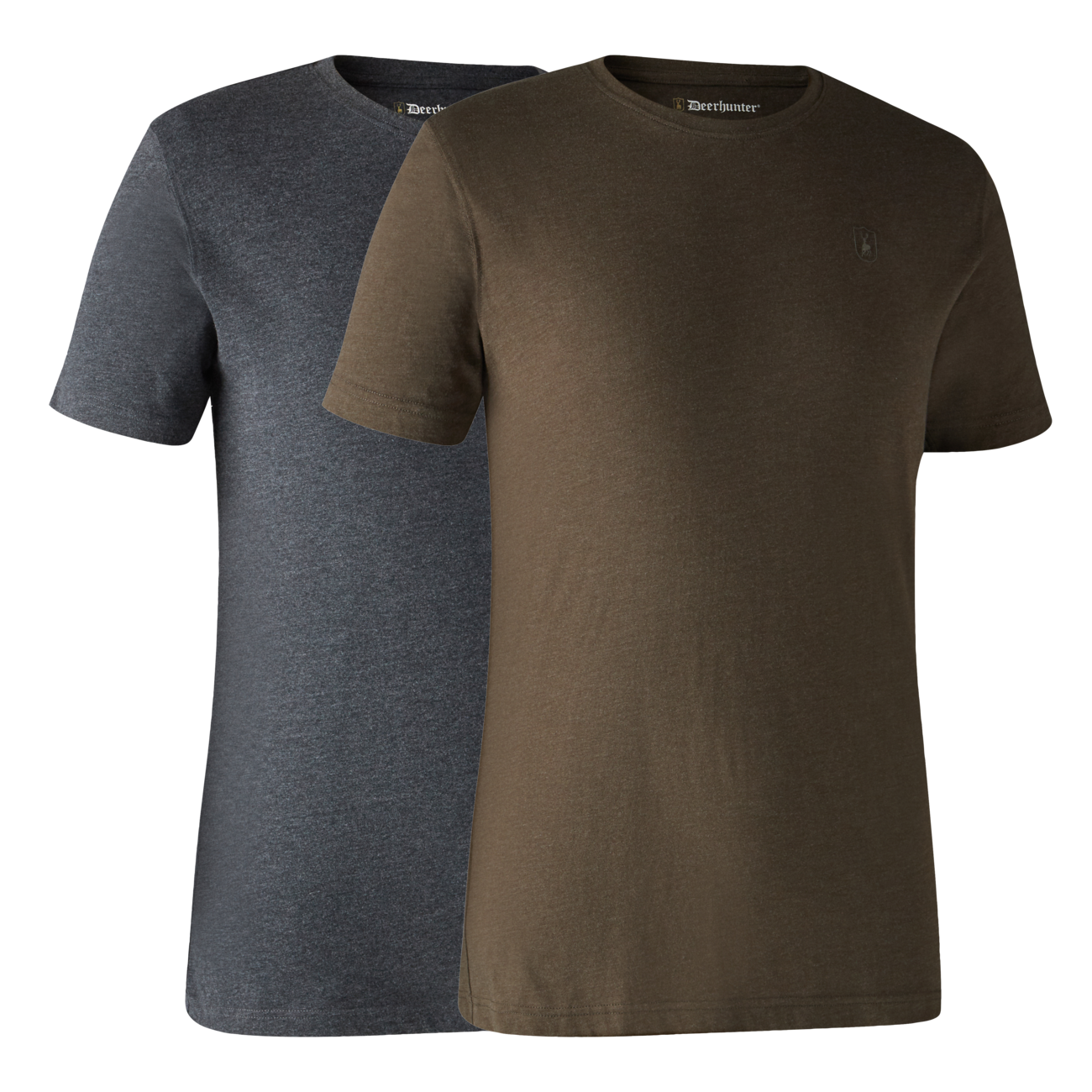 Deerhunter Basic T-Shirt im 2er-Pack