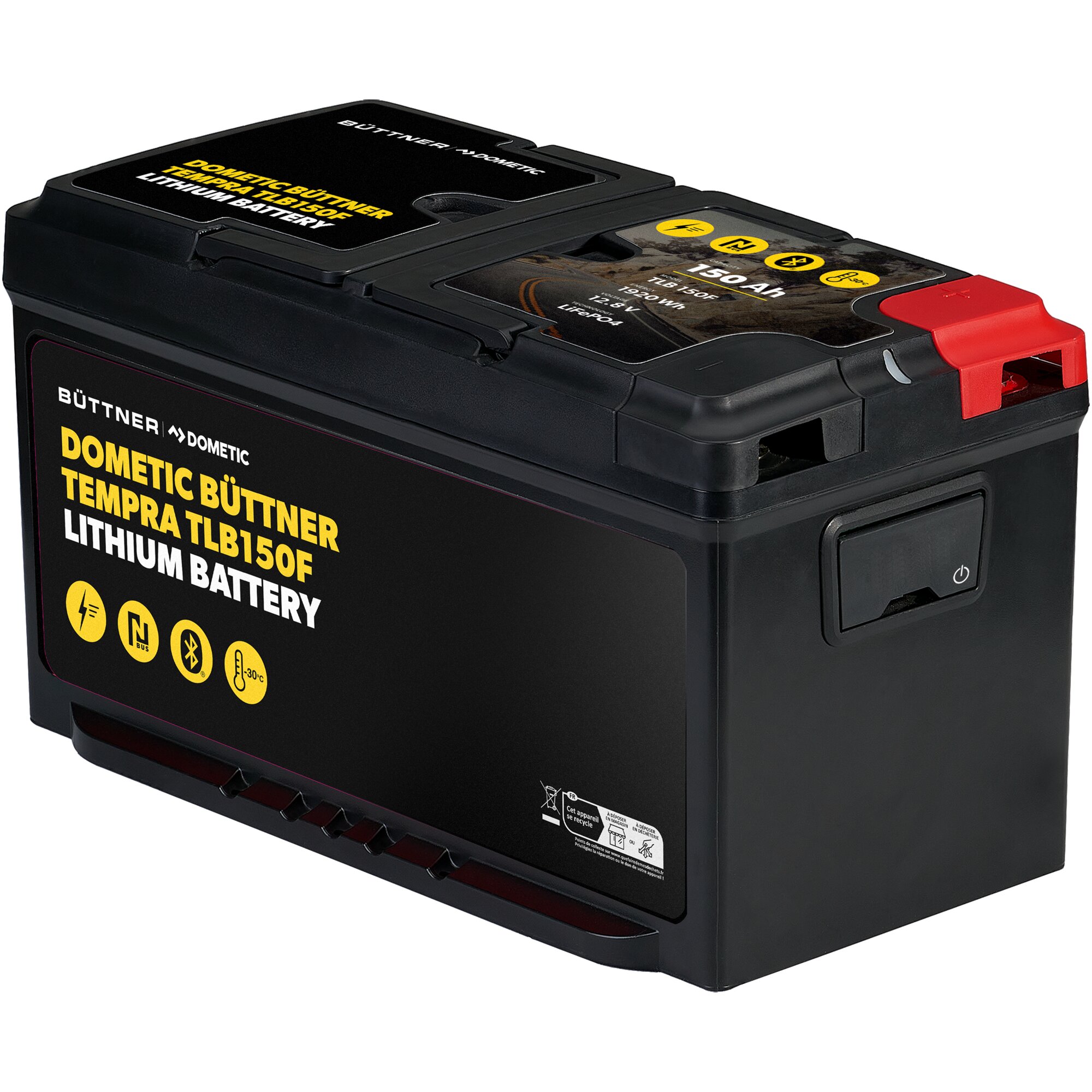Lithium Batterie Tempra F mit Heizung TLB150F L5, 150 Ah
