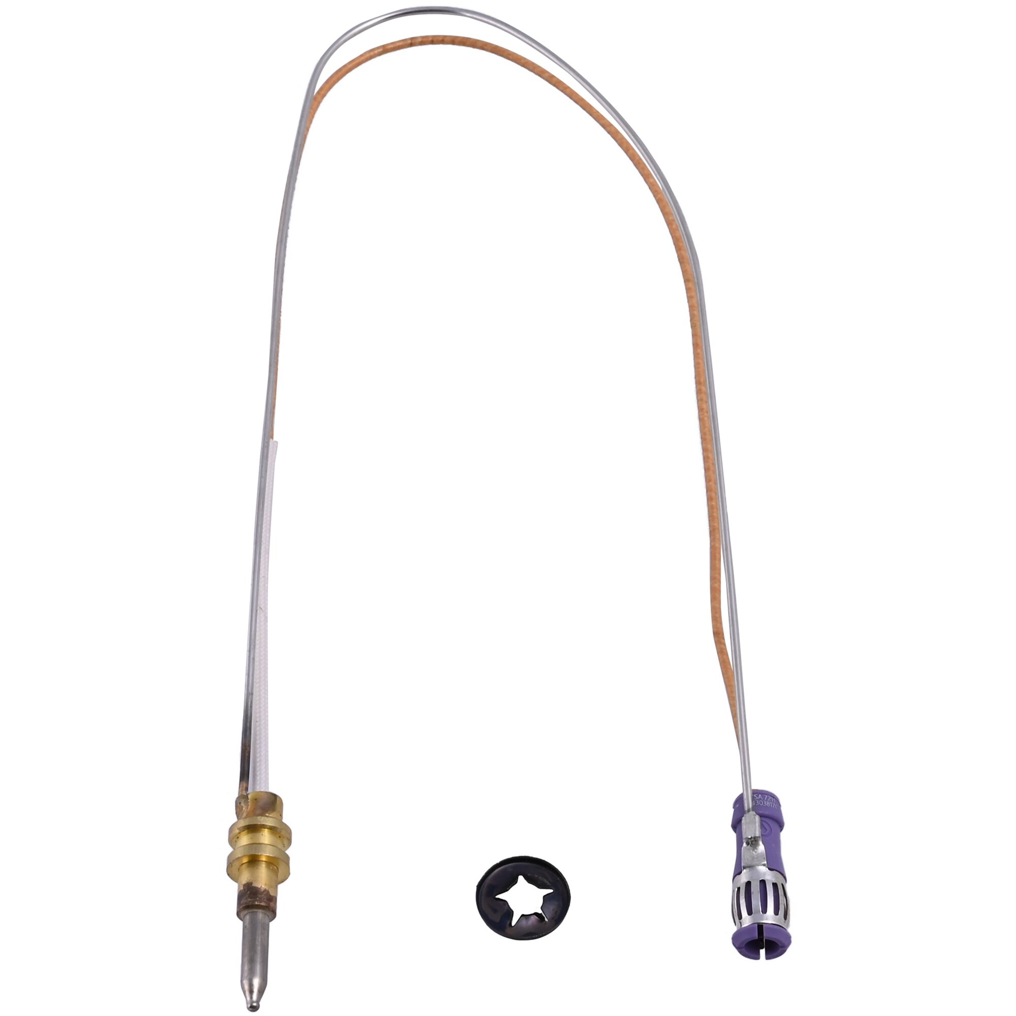 Thermoelement mit Rundstecker für Dometic-Kocher und Kombinationen, Länge 35 cm