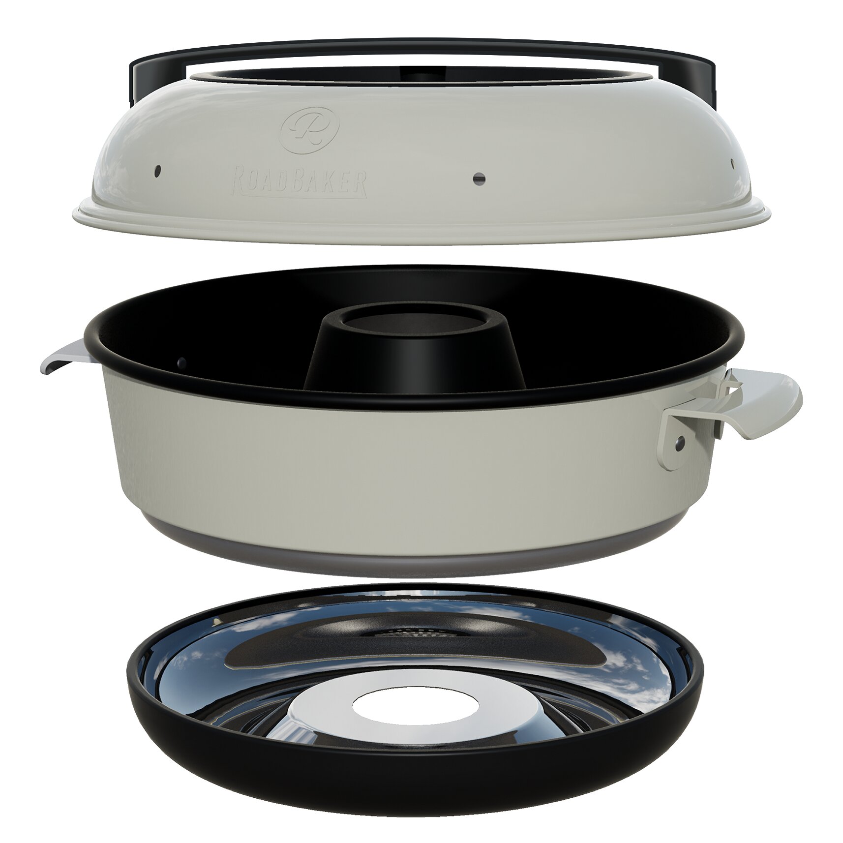 Mobiler Backofen mit Spezialglasdeckel, RoadBaker Model G