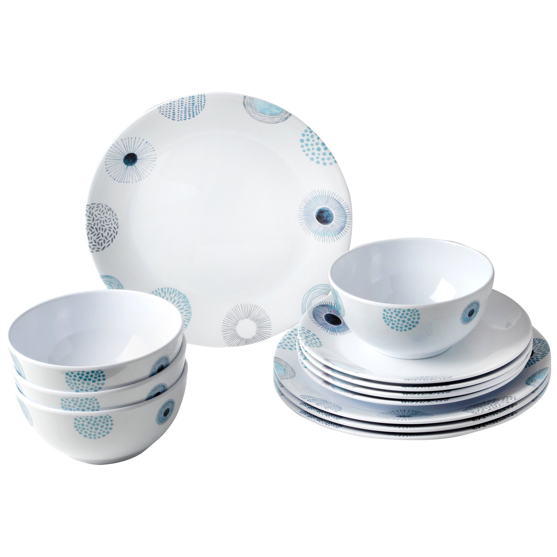 Geschirrset Midday Deep Sea