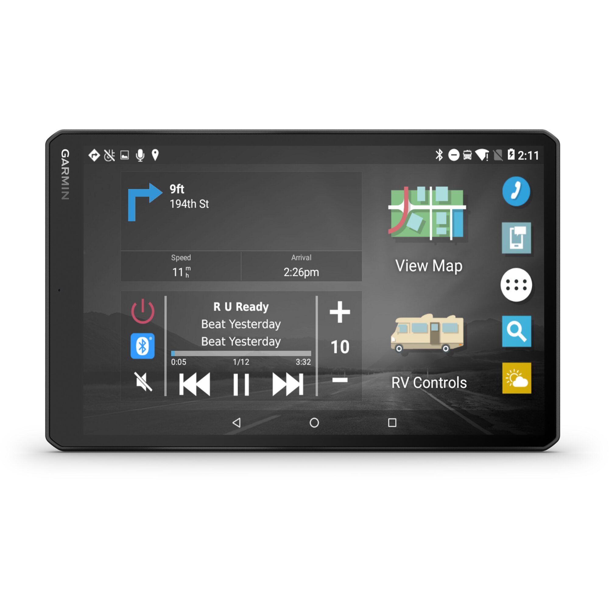 Bedienteil Garmin VIEO RV, 10,1" (25,7 cm)
