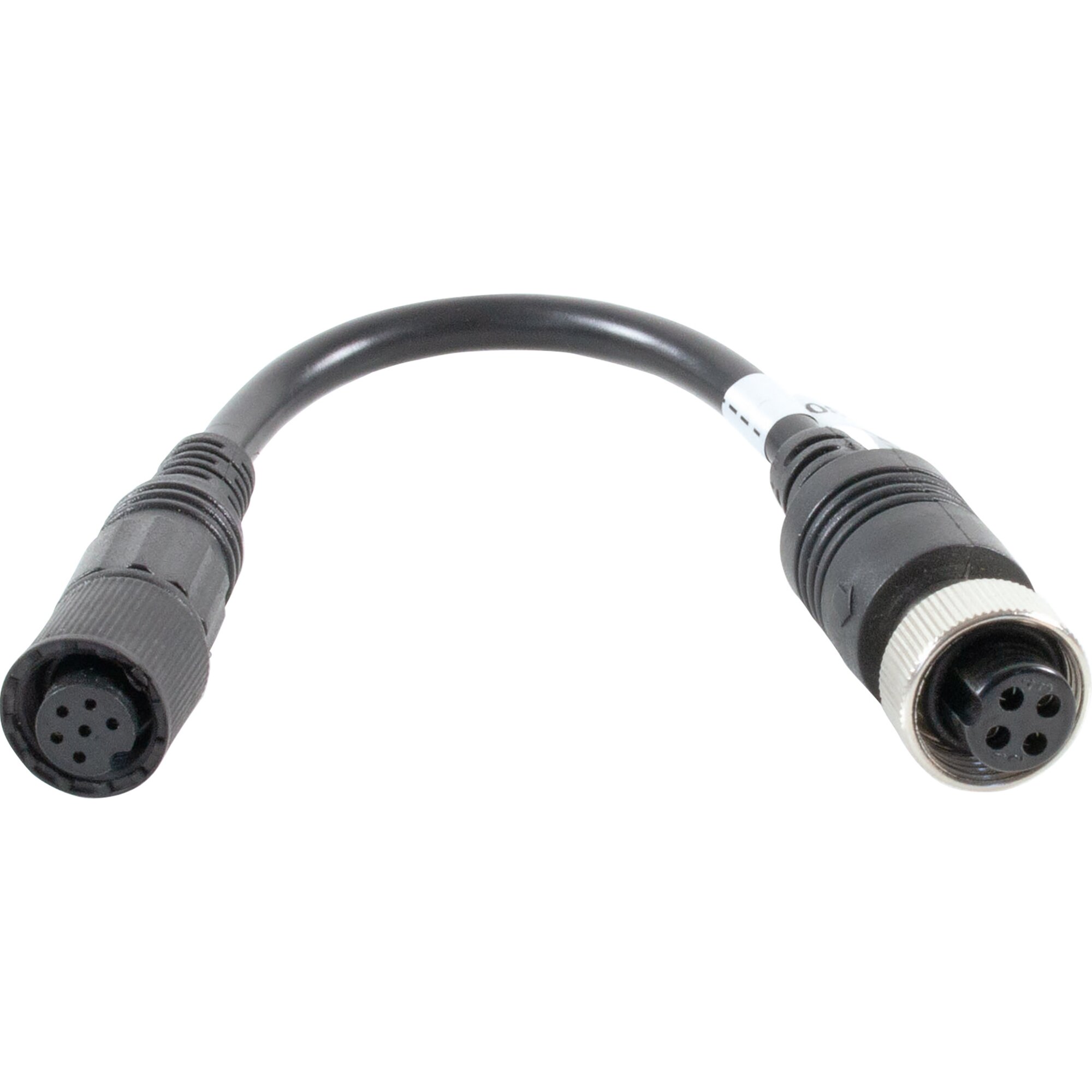 Adapter Kamera, 6-polige Mini-Schraubkupplung auf 4-polige Metallschraubkupplung