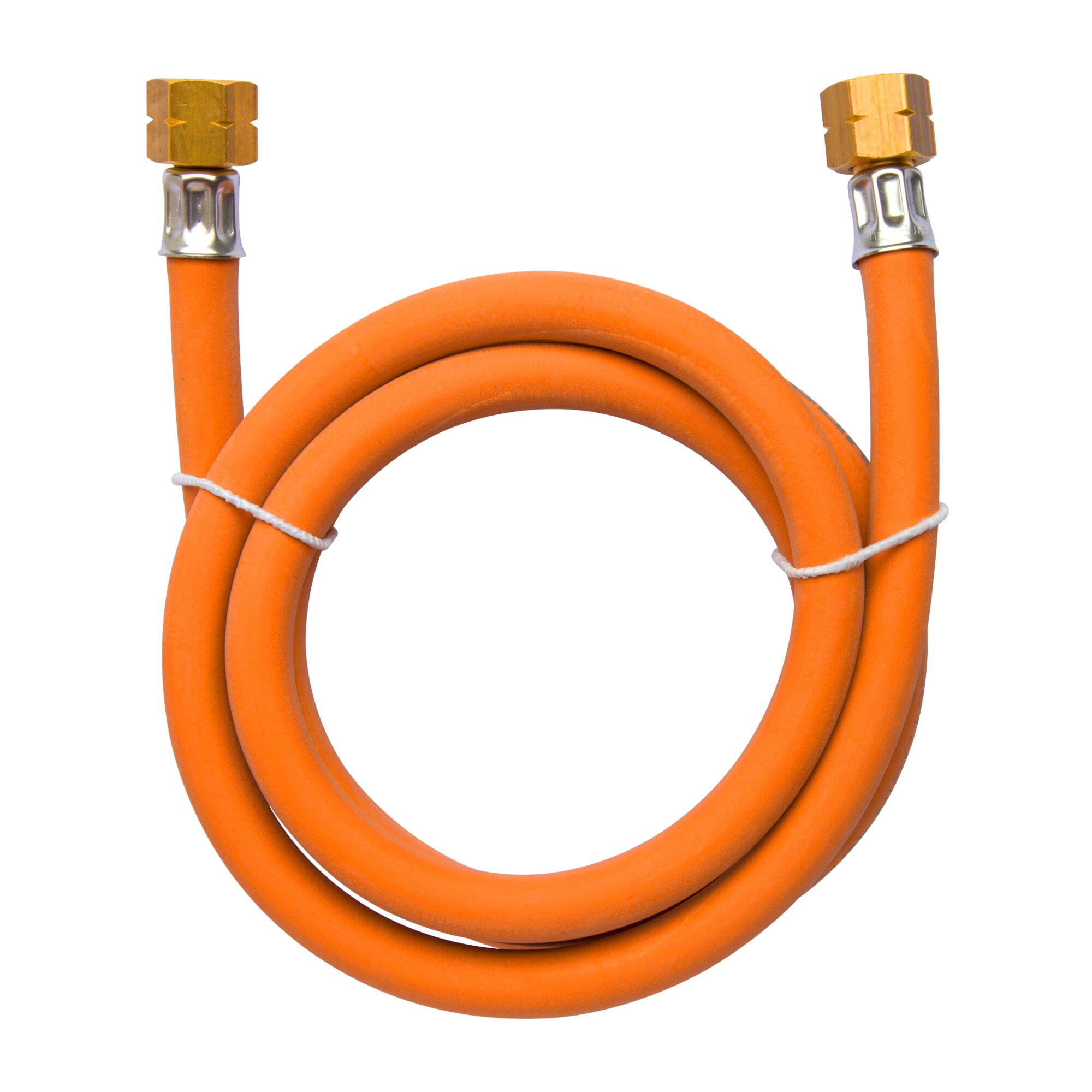 Mitteldruck-Schlauchleitung 16 bar, G 3/8 LH-ÜM x G 3/8 LH-ÜM, 1500 mm