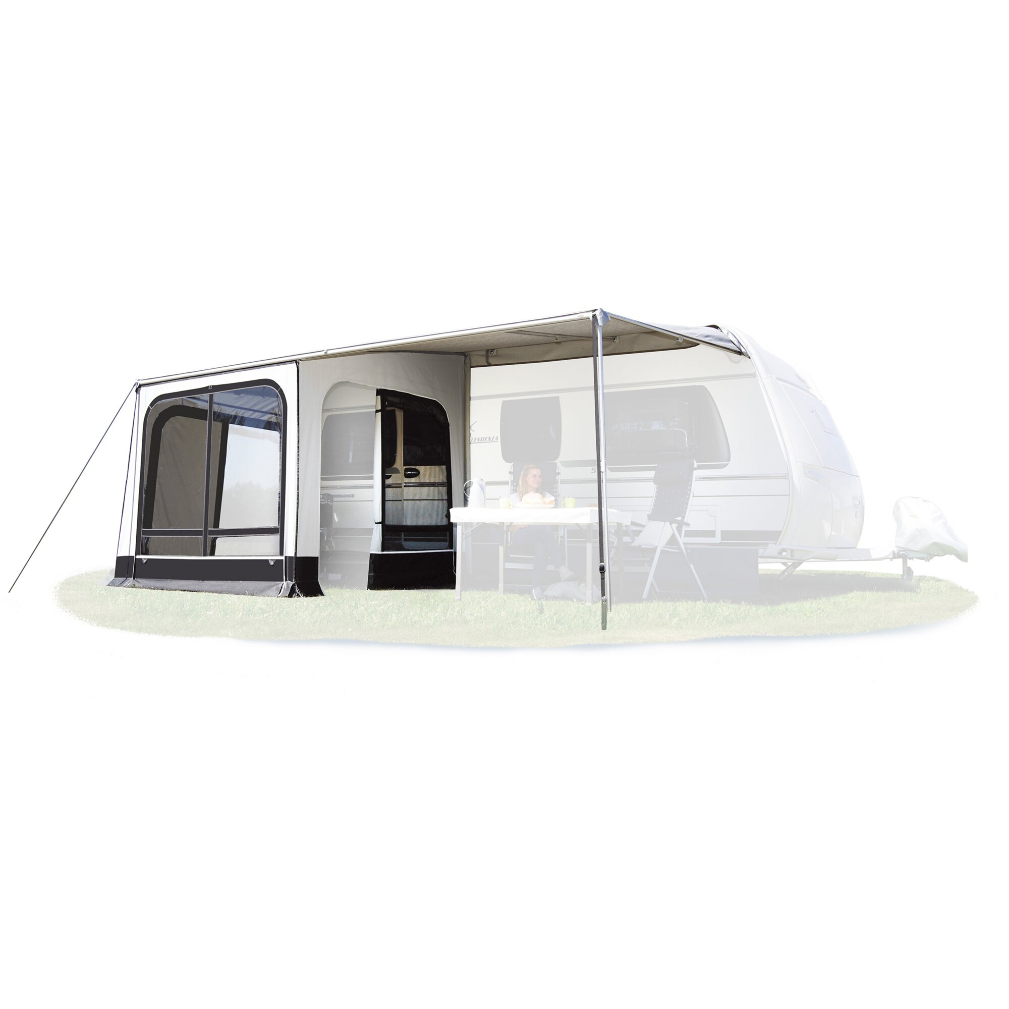 Umbaurahmen Cozy Frame für WIGO-Markisenset Rolli Plus Lounge