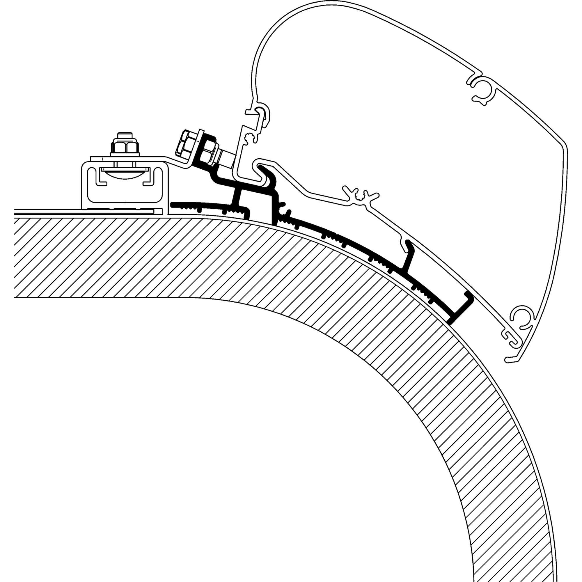 Adapter für Rapido Distinction zu TO Serie 6 und 9