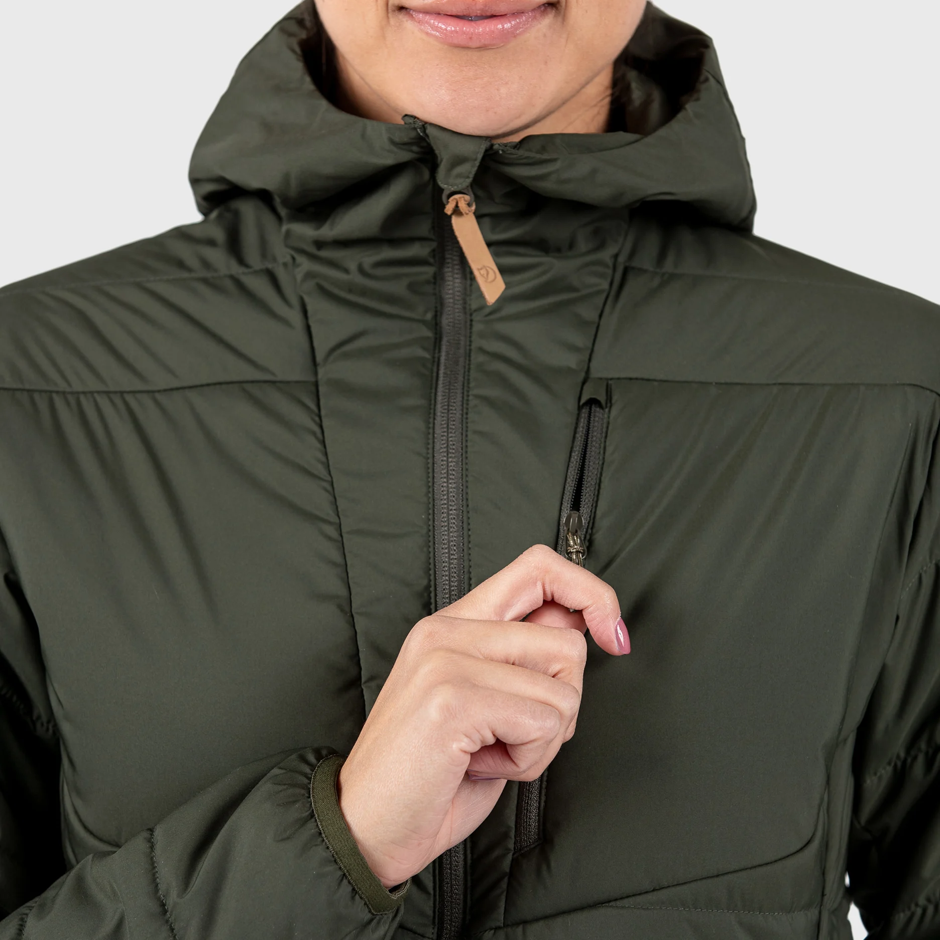 Fjällräven Keb Padded Hoodie Jacke für Damen
