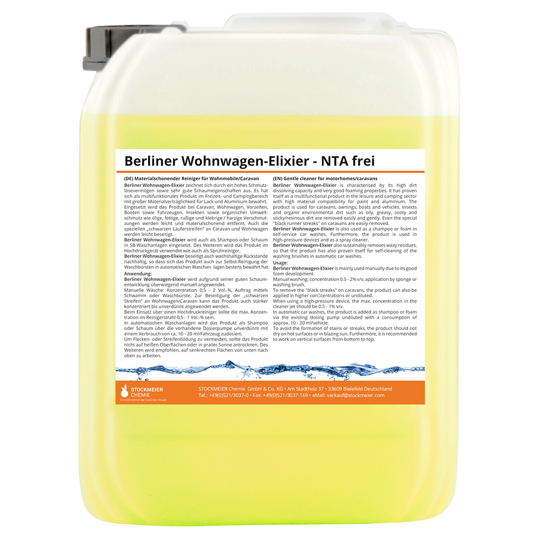 Campingreiniger Berliner Elixier, 10 l