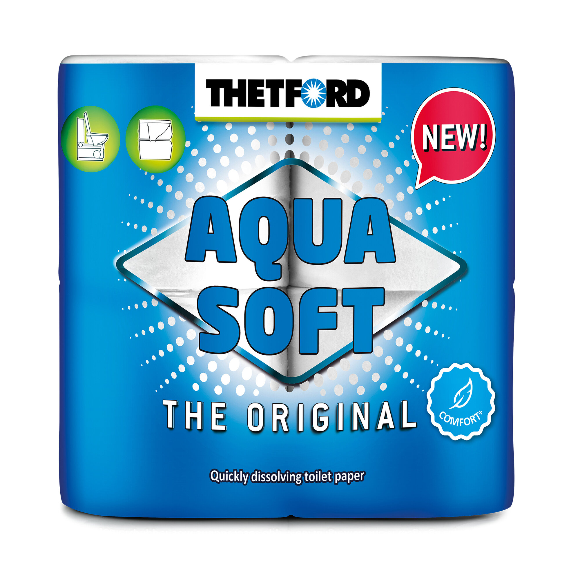 Toilettenpapier Aqua Soft Toilettenpapier Aqua Soft