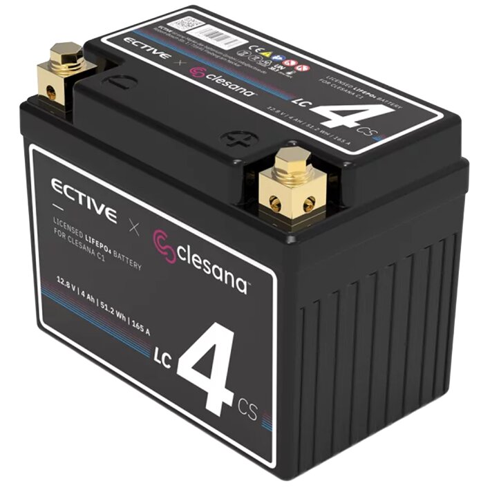 Lithium Batterie 4 Ah ECTIVE x Clesana LC4CS